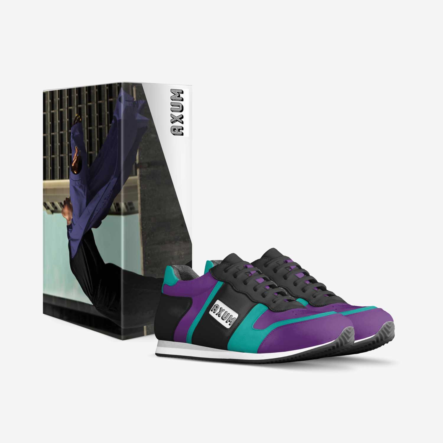 AXUM 2 custom made in Italy shoes by Jermaine Bennett | Box view