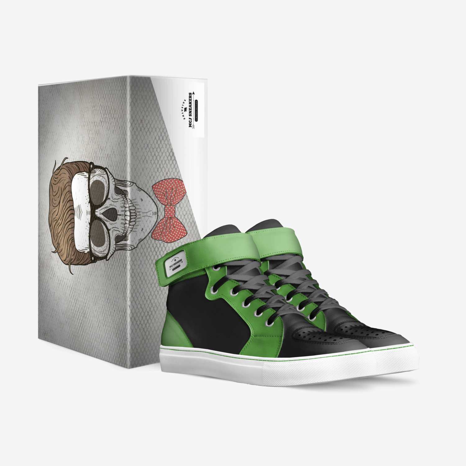 MCJ SNEAKERS custom made in Italy shoes by Mats Rauterkus | Box view