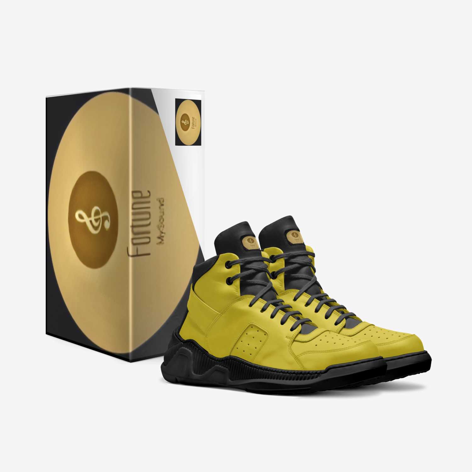 Fortune 5 Scorpion custom made in Italy shoes by Gerald Frazier | Box view
