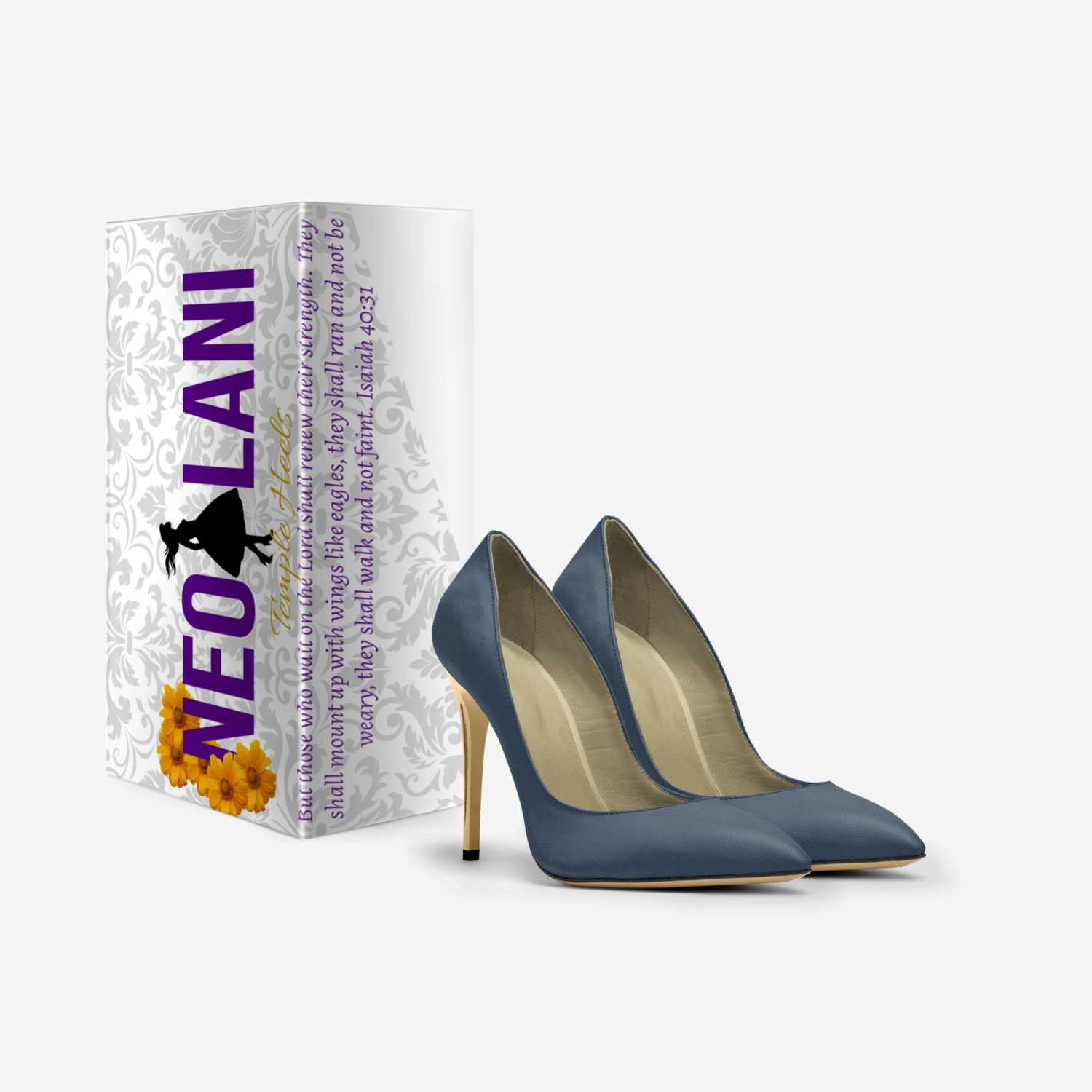 Neolani custom made in Italy shoes by Latrice Armstrong | Box view