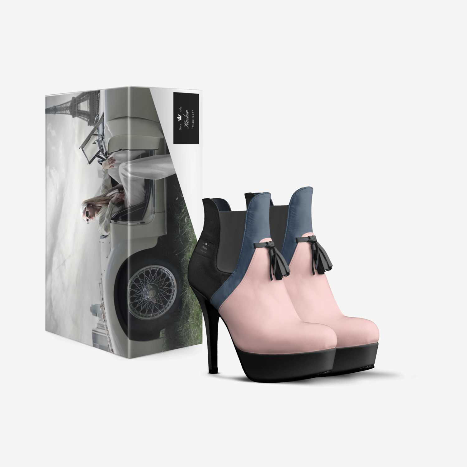 Harlow custom made in Italy shoes by Elaine | Box view