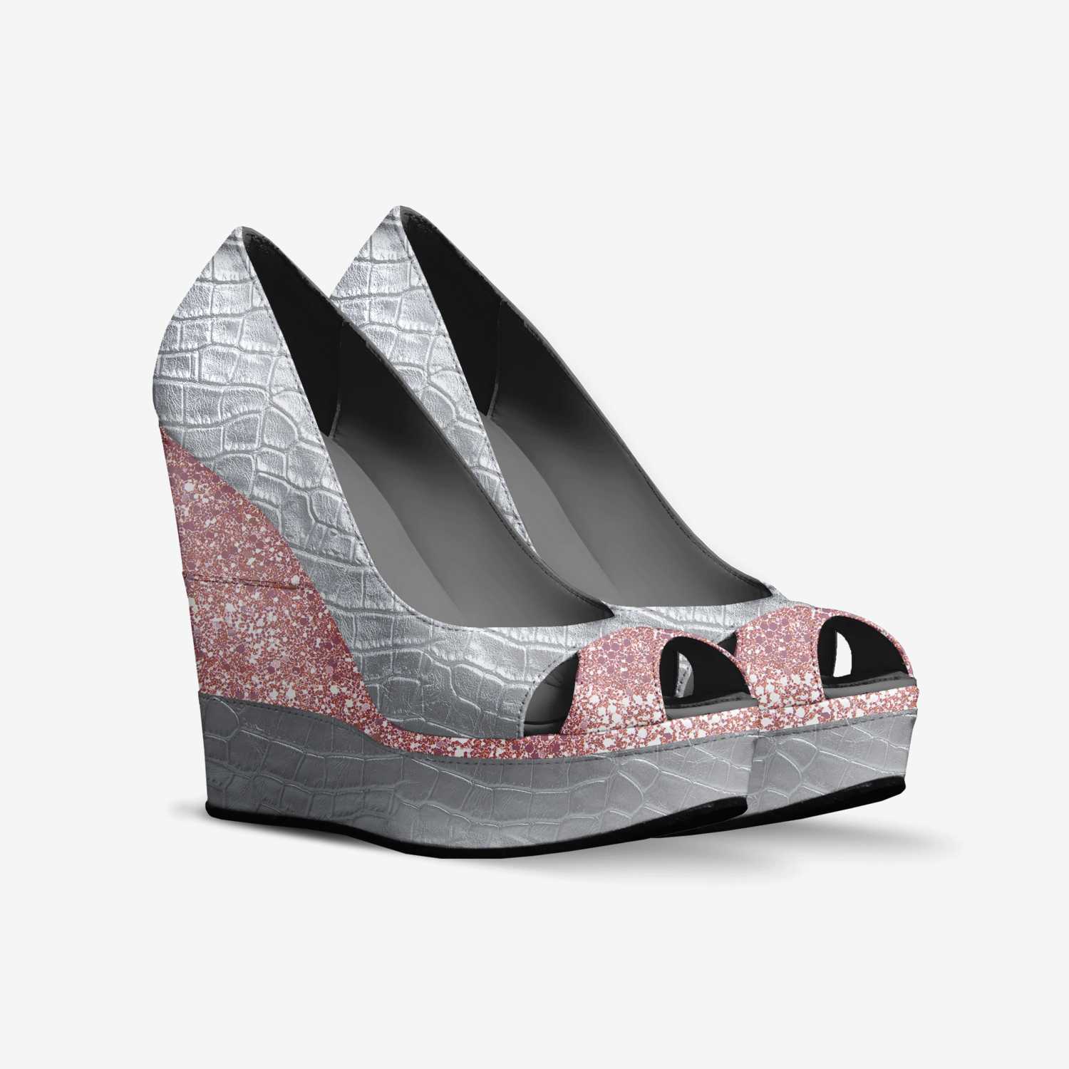 A Beautiful You custom made in Italy shoes by Angela Cooke | Double view