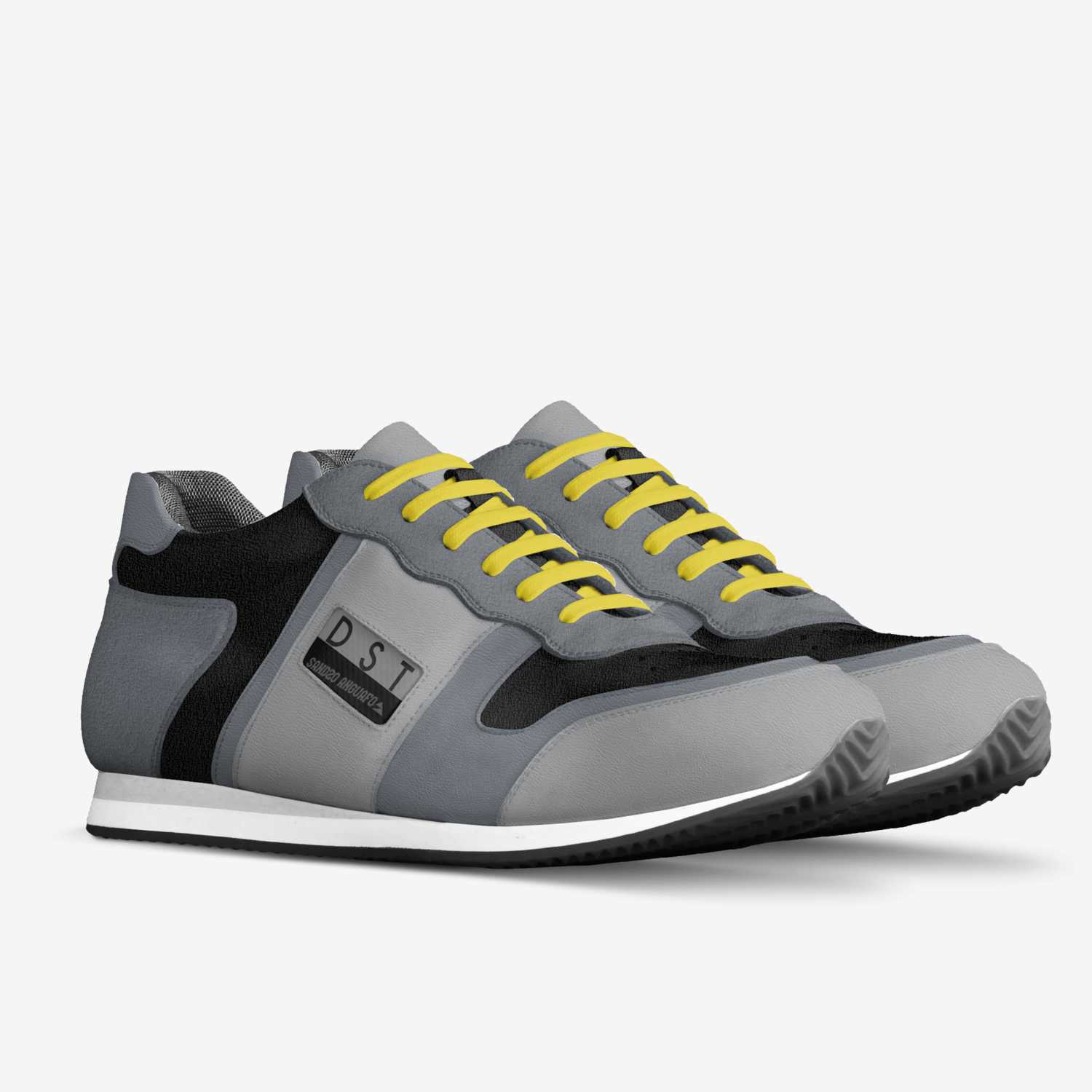 Sandzo Anguafo DST custom made in Italy shoes by Akere Joseph | Double view