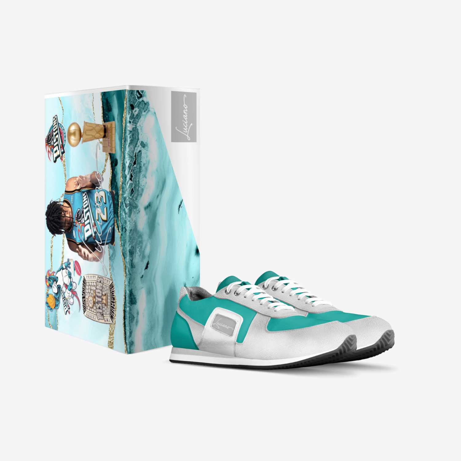Luciano's custom made in Italy shoes by Corey Boyd Jr | Box view