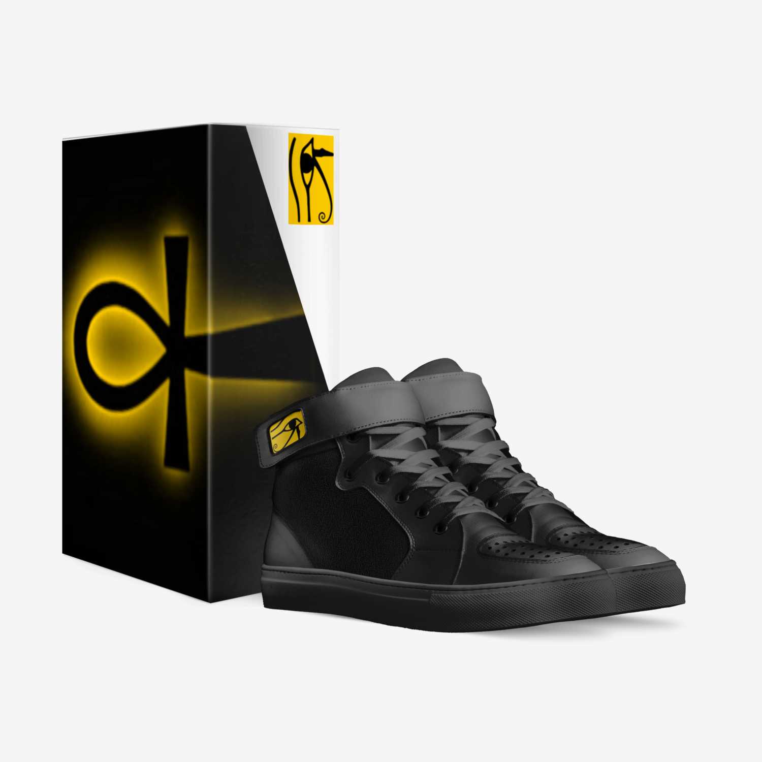 Ankh custom made in Italy shoes by Kwaundese Mr4oure | Box view