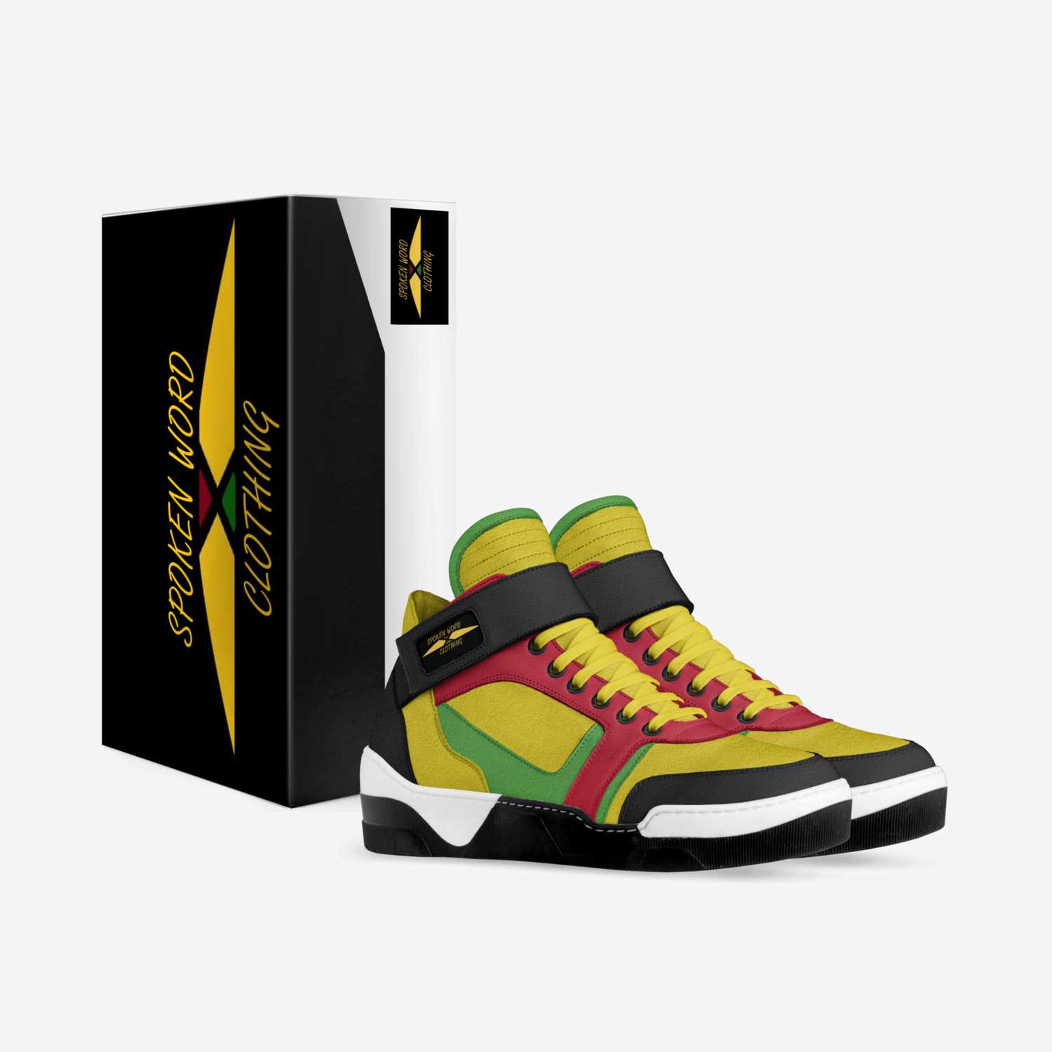 Spoken Word custom made in Italy shoes by Nicole Bowe | Box view