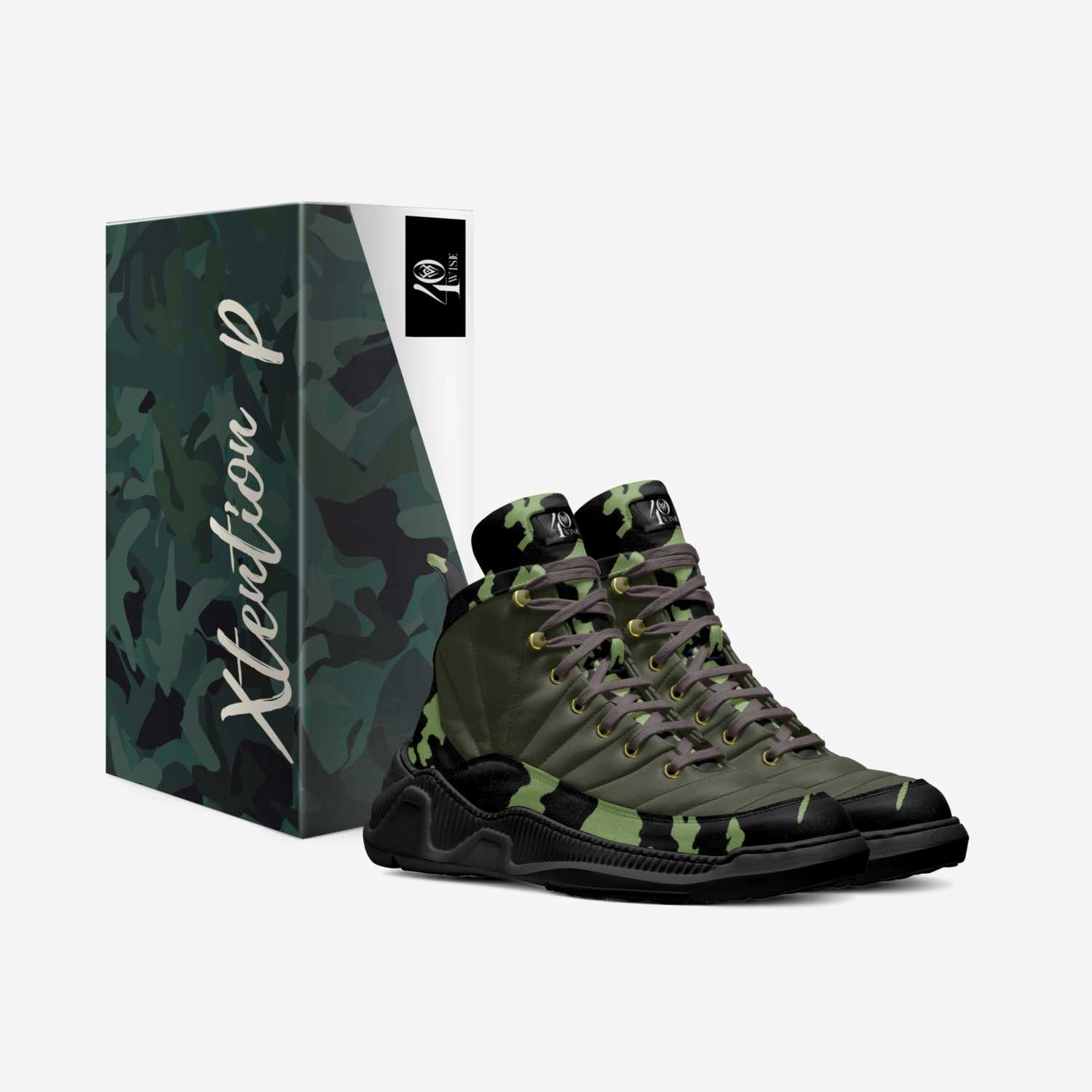 Xtention P custom made in Italy shoes by Patrick Ashitei | Box view