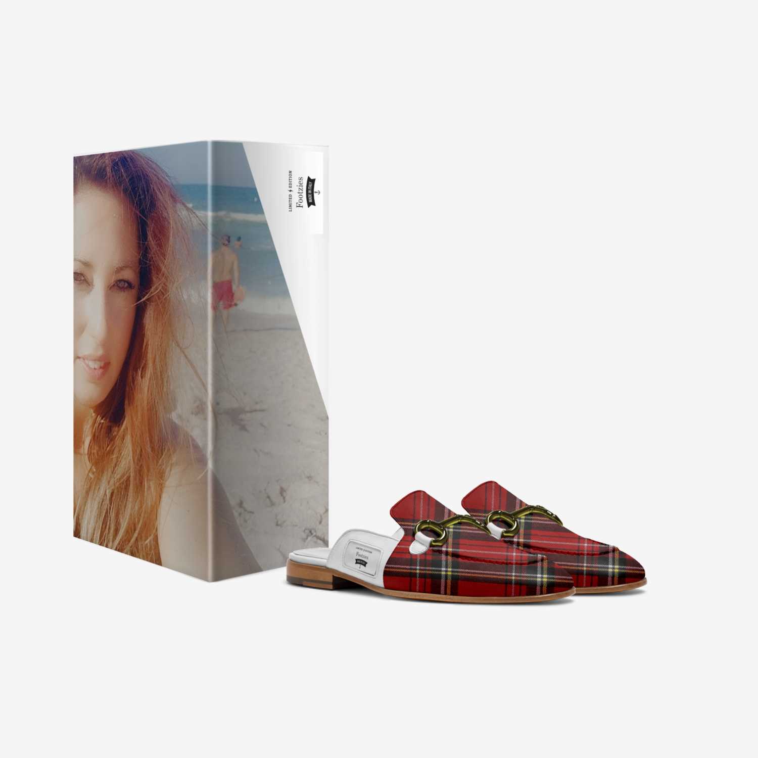 Footzies custom made in Italy shoes by Heather Foote | Box view
