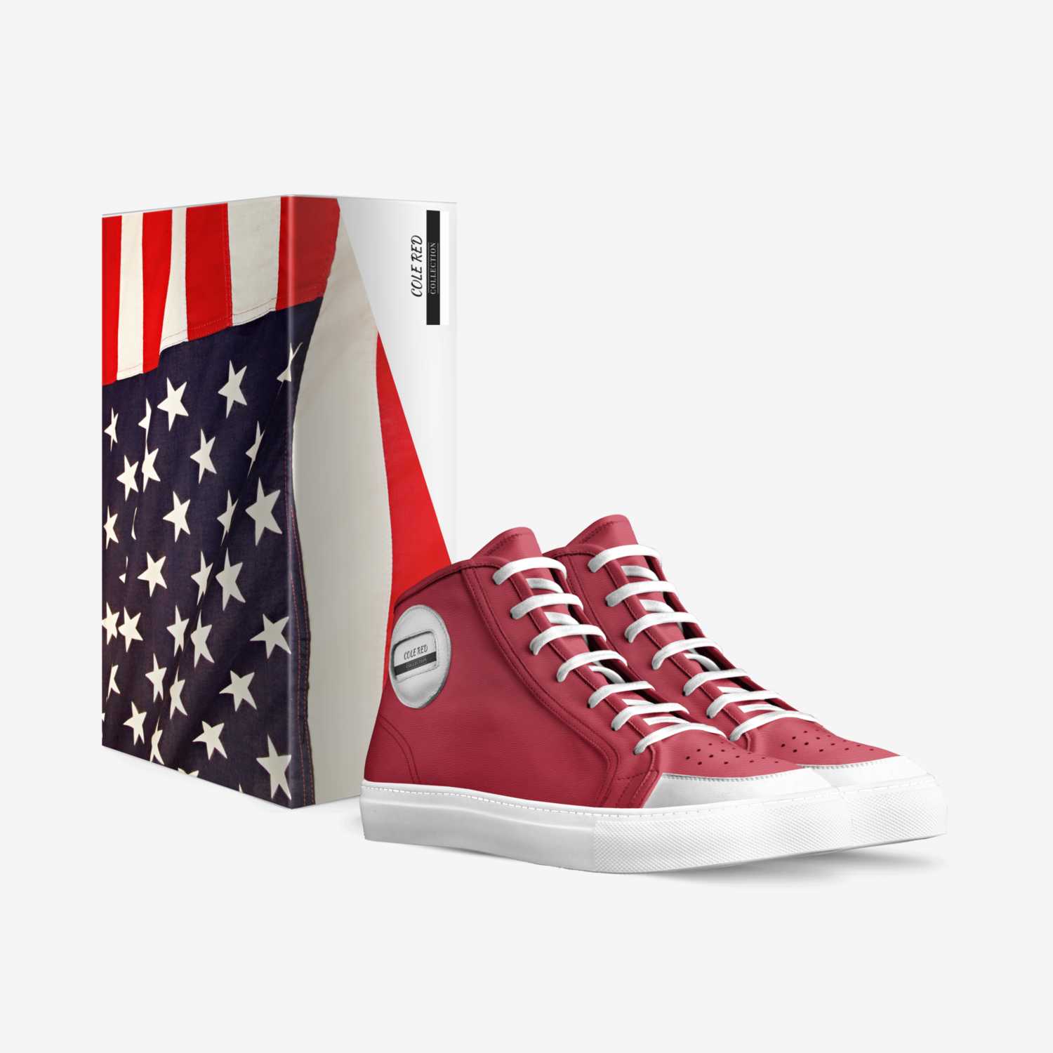 COLE RED custom made in Italy shoes by Alfonso Cole | Box view