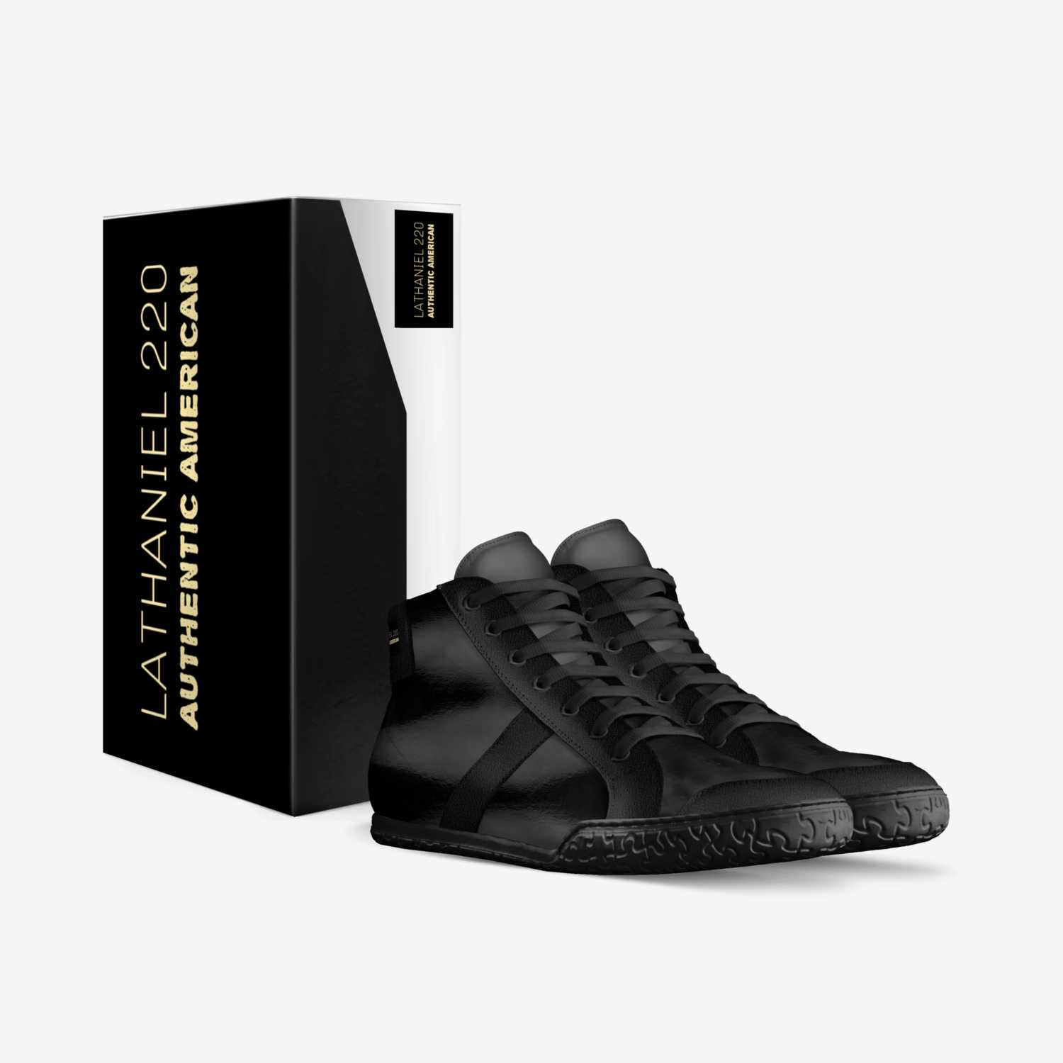 LATHANIEL 220 custom made in Italy shoes by John Steward | Box view