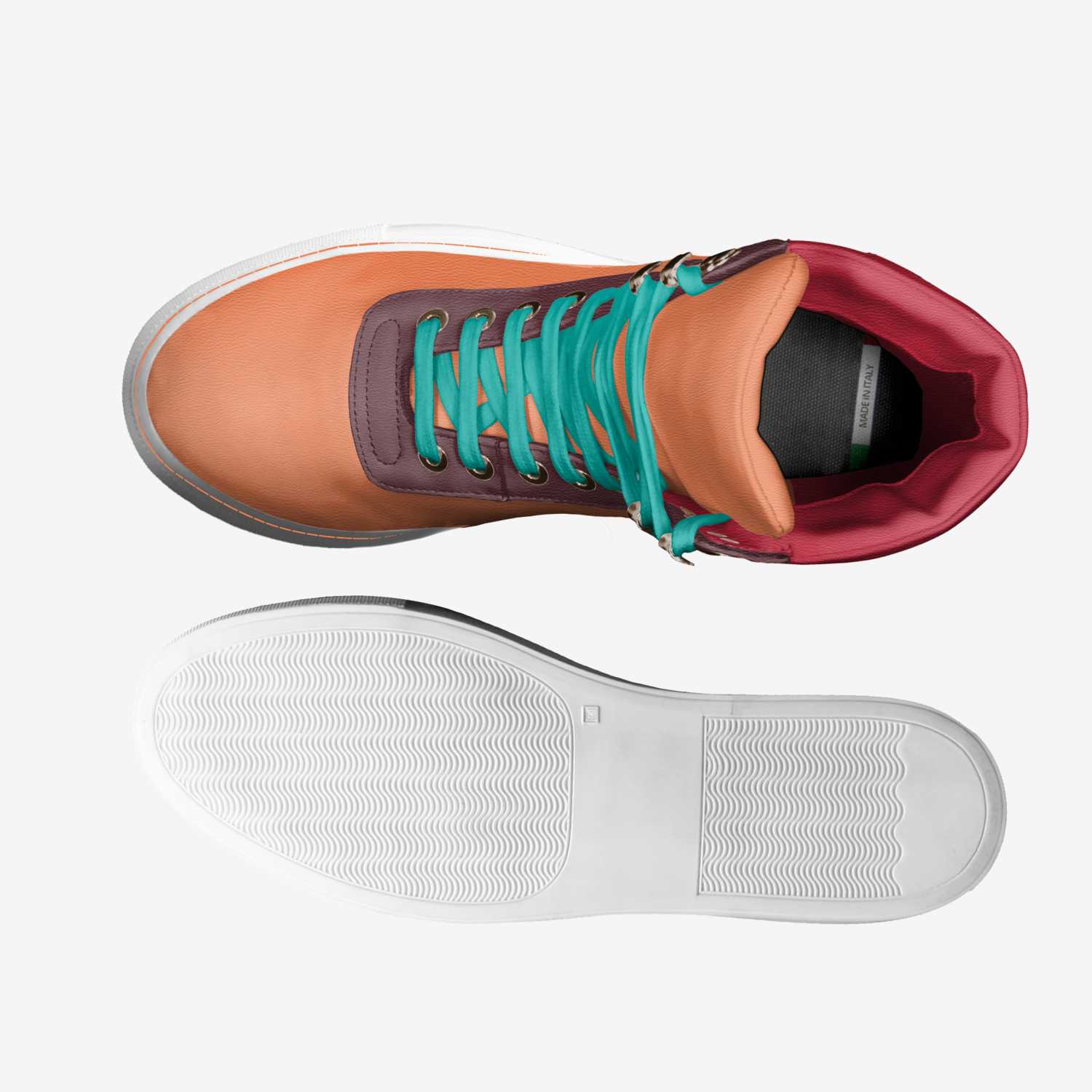 RenWoo "I AM" custom made in Italy shoes by Ren Woo | Top view