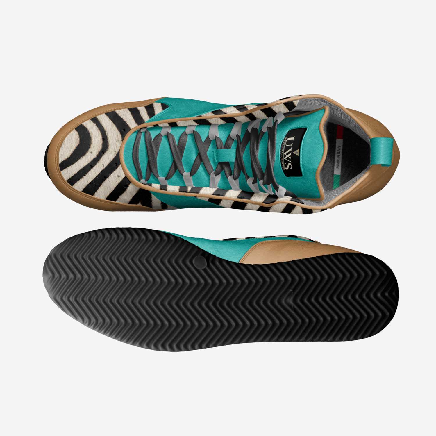 Manhattan Aves custom made in Italy shoes by Urbanwallstreet Earl | Top view