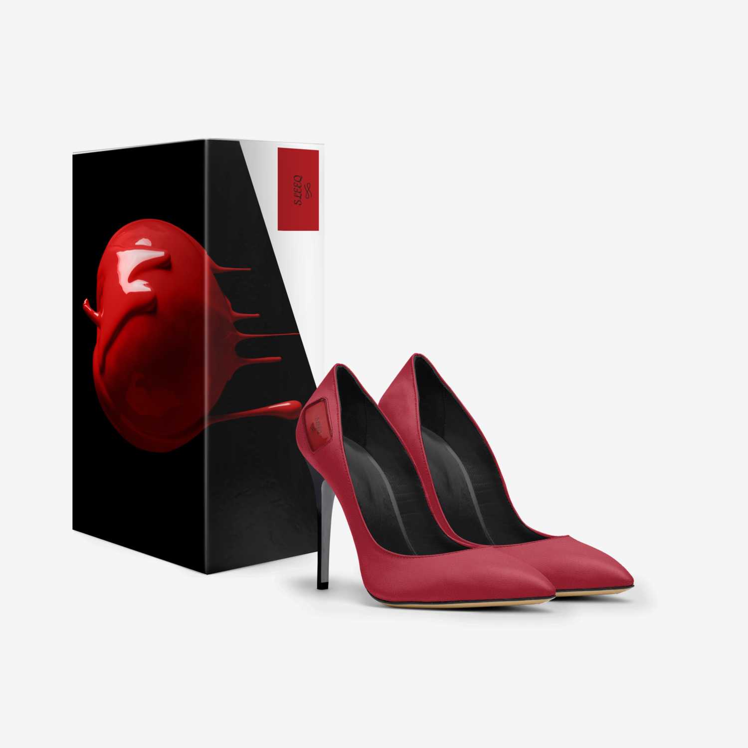 SLEEQ custom made in Italy shoes by Lady A | Box view