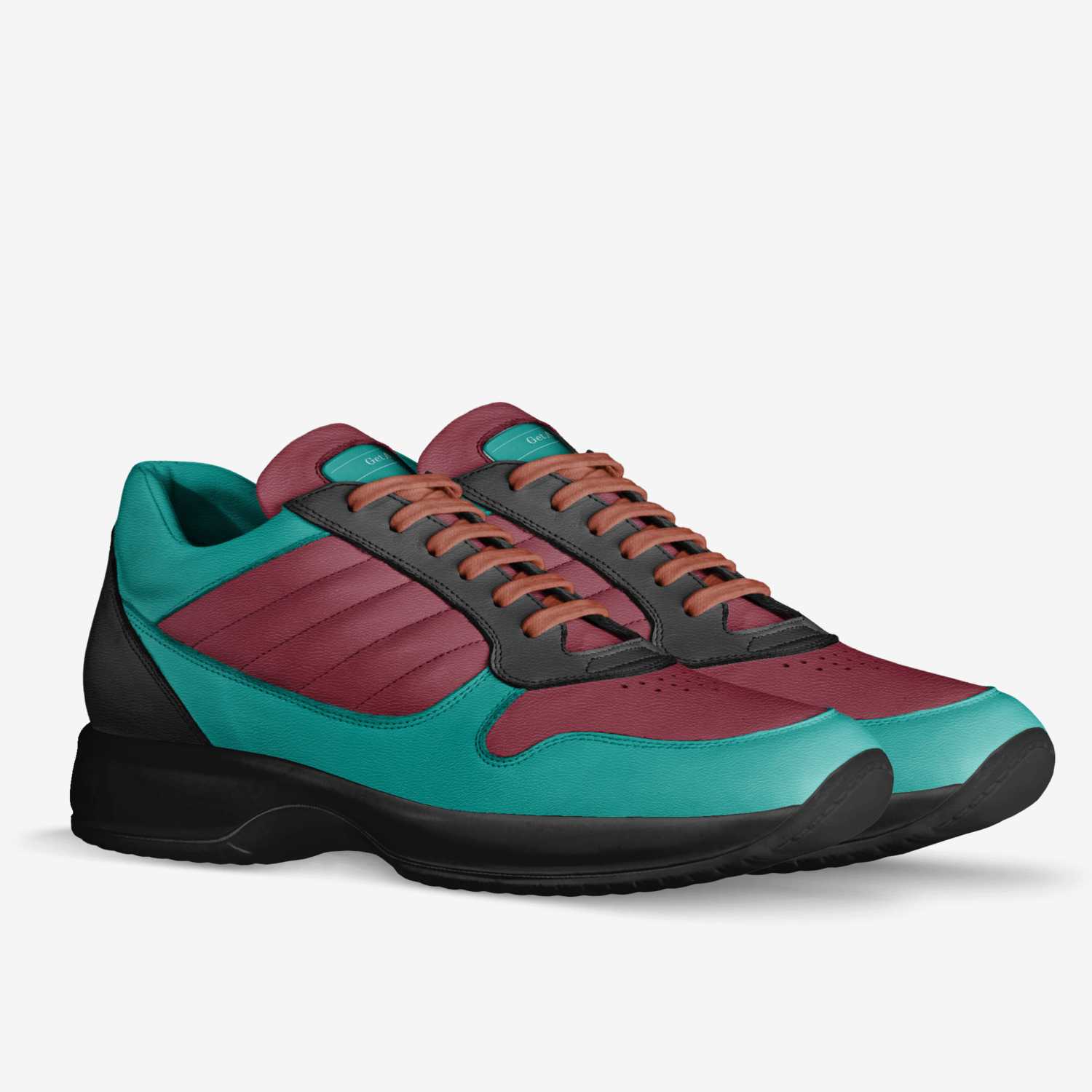 GetAGrip custom made in Italy shoes by Roscoe Harris | Double view