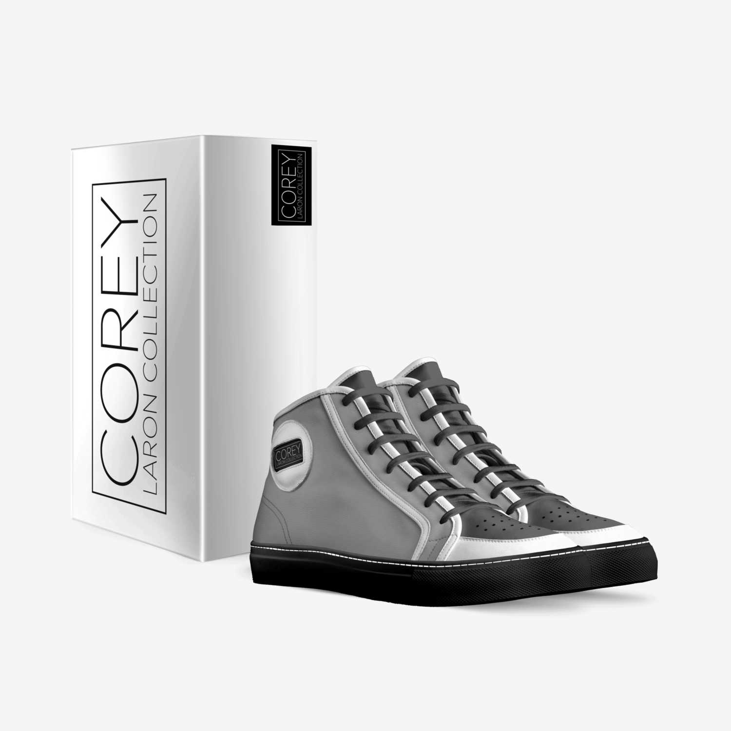 Corey Laron  custom made in Italy shoes by Corey Laron Hoskins Jr | Box view