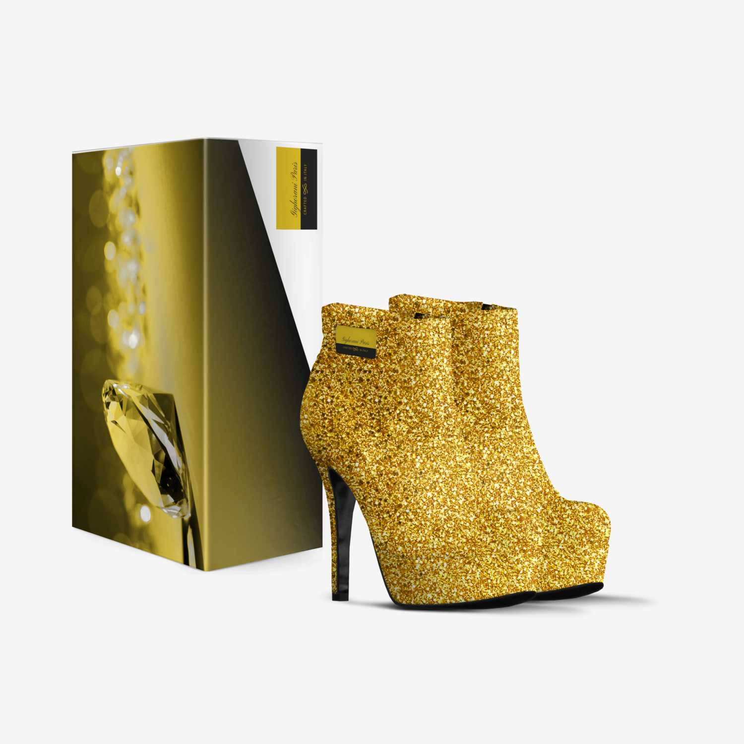 Gighorani Paris custom made in Italy shoes by Tiffany Fox | Box view