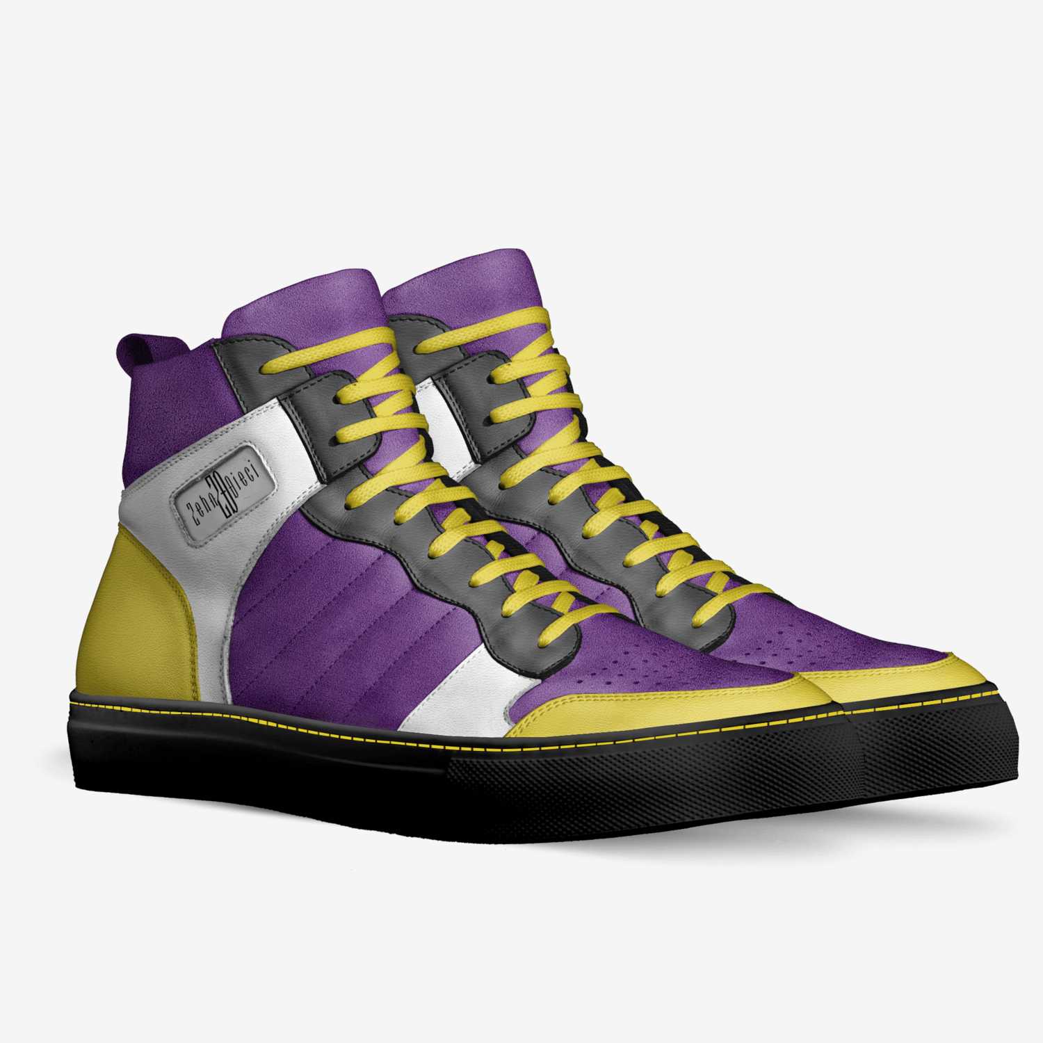 Dix 1 "Monarch" custom made in Italy shoes by Zehn Dieci | Double view