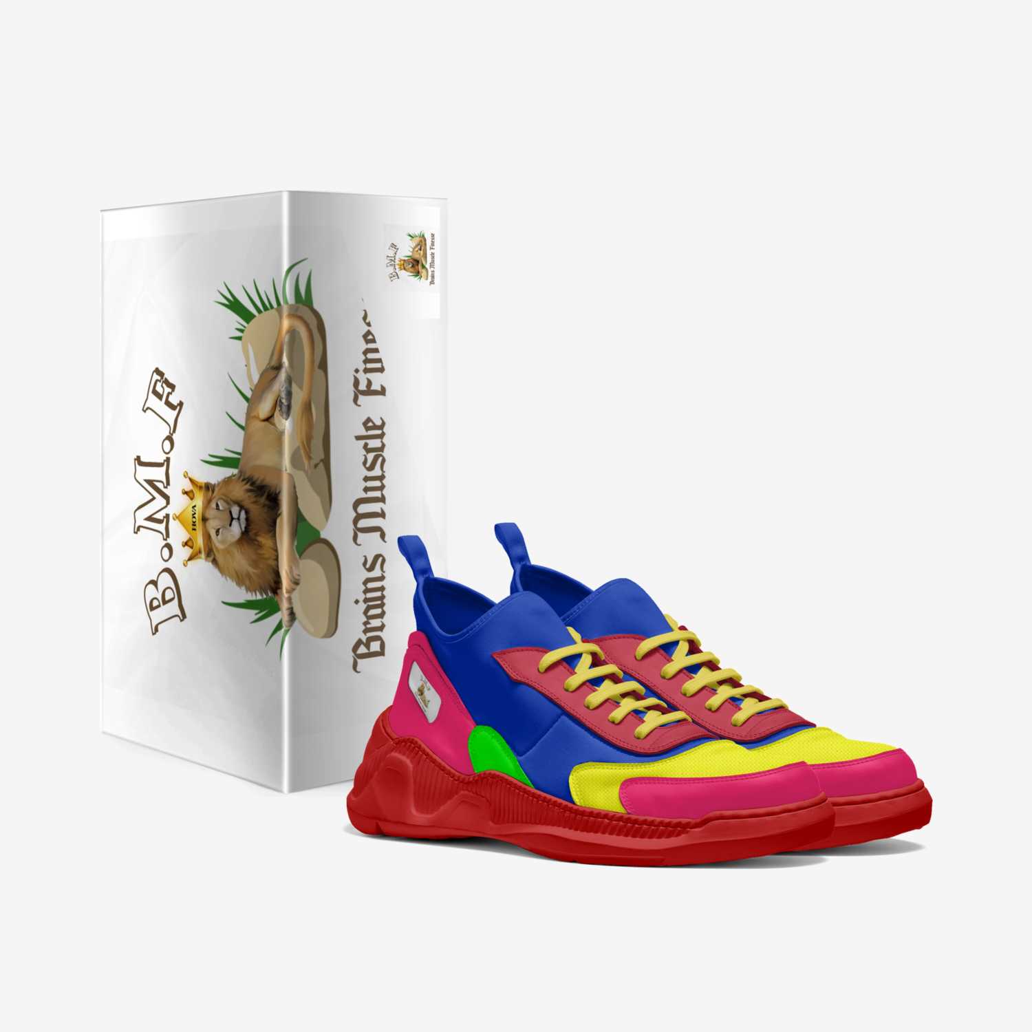 Hova4 custom made in Italy shoes by Jermaine Zeno | Box view