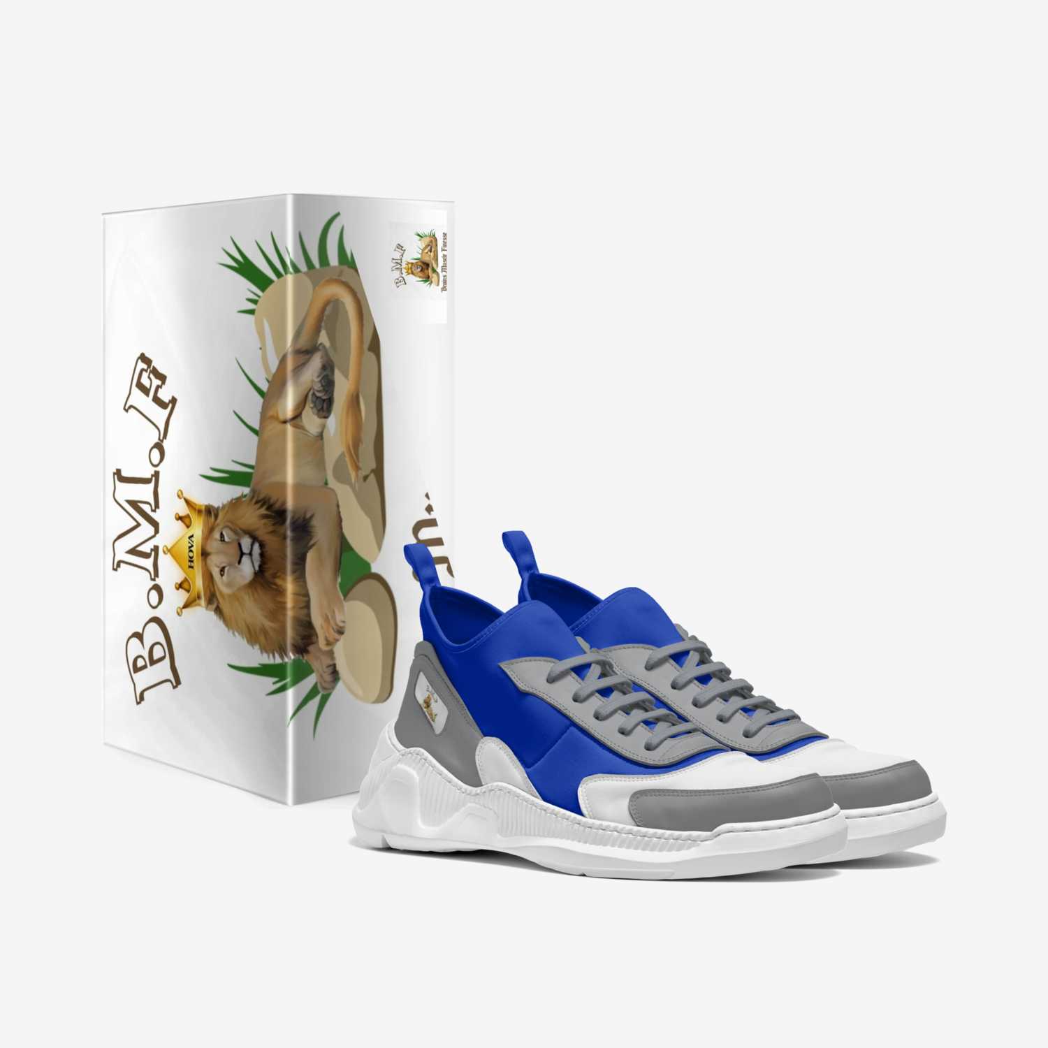 Hova4 custom made in Italy shoes by Jermaine Zeno | Box view