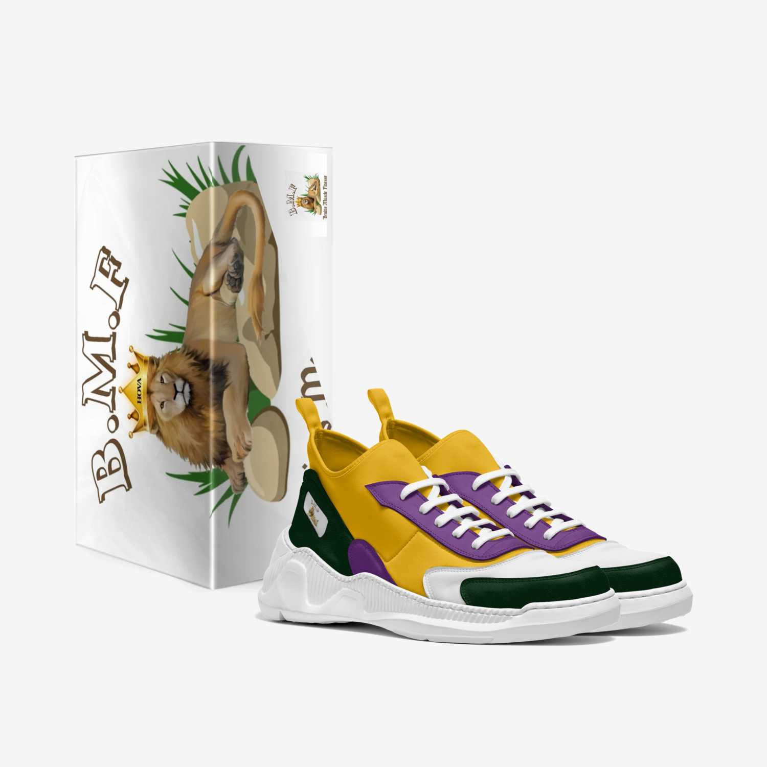 Hova4  custom made in Italy shoes by Jermaine Zeno | Box view