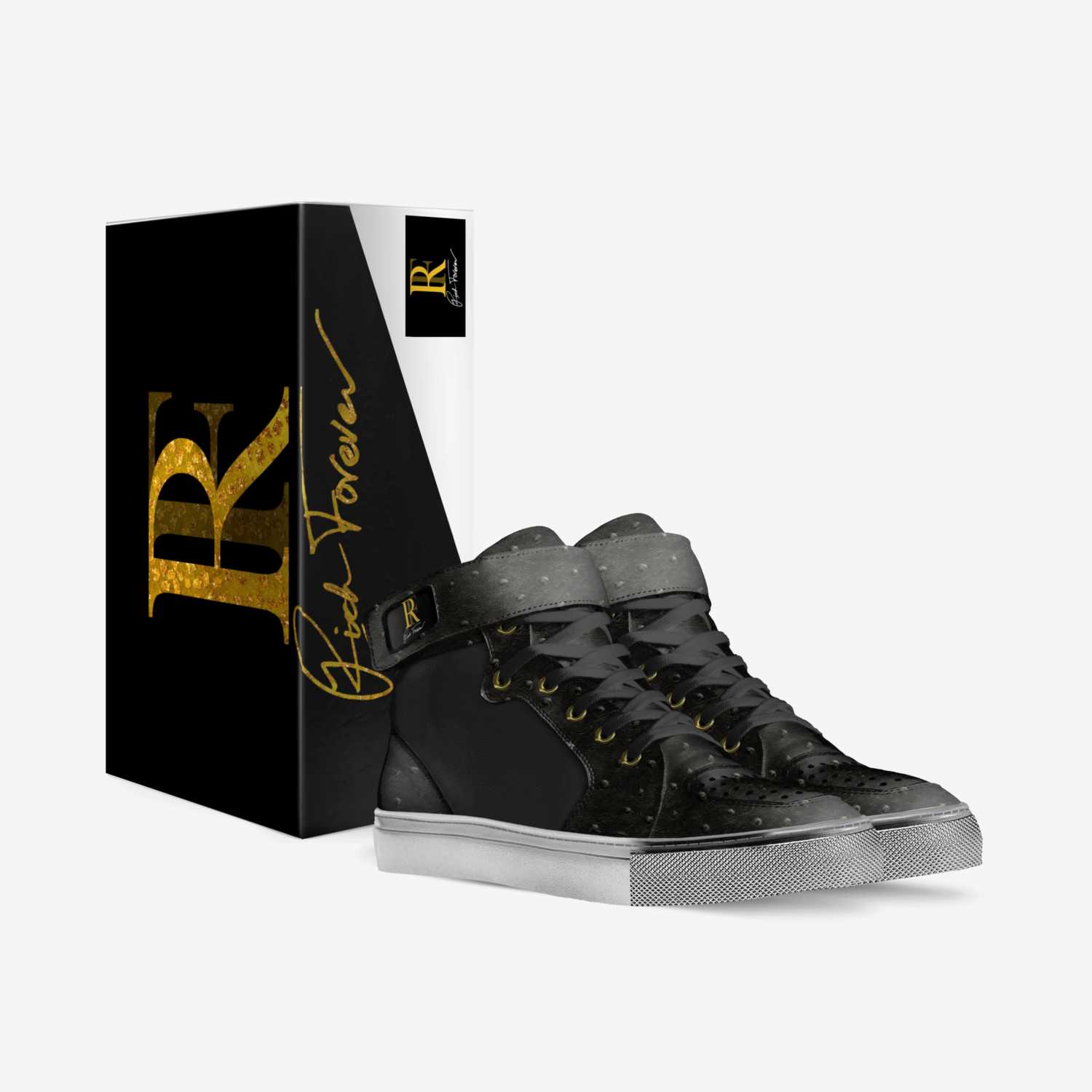 Citas custom made in Italy shoes by Darnell Richardson | Box view