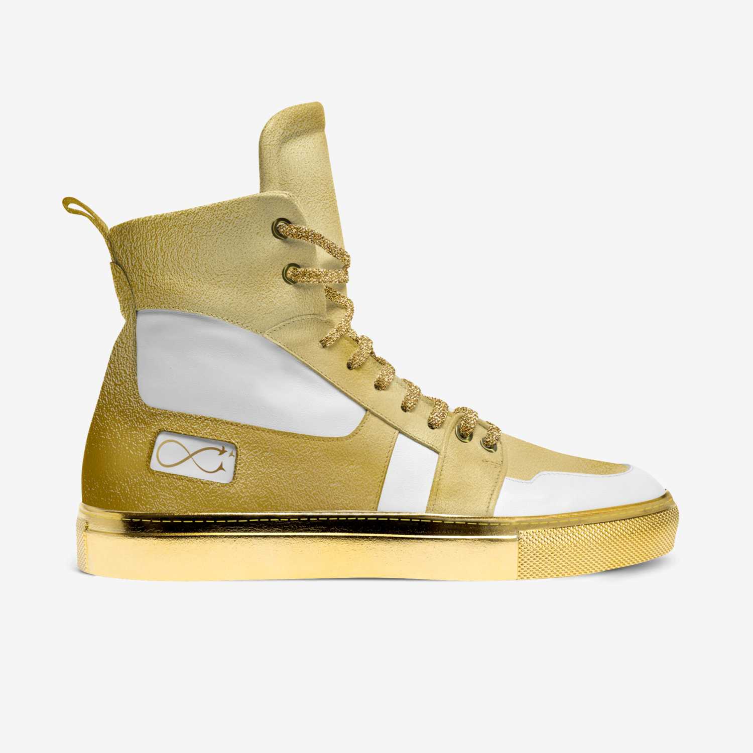 TRUTH GOLDS custom made in Italy shoes by Brooke Ashley | Side view