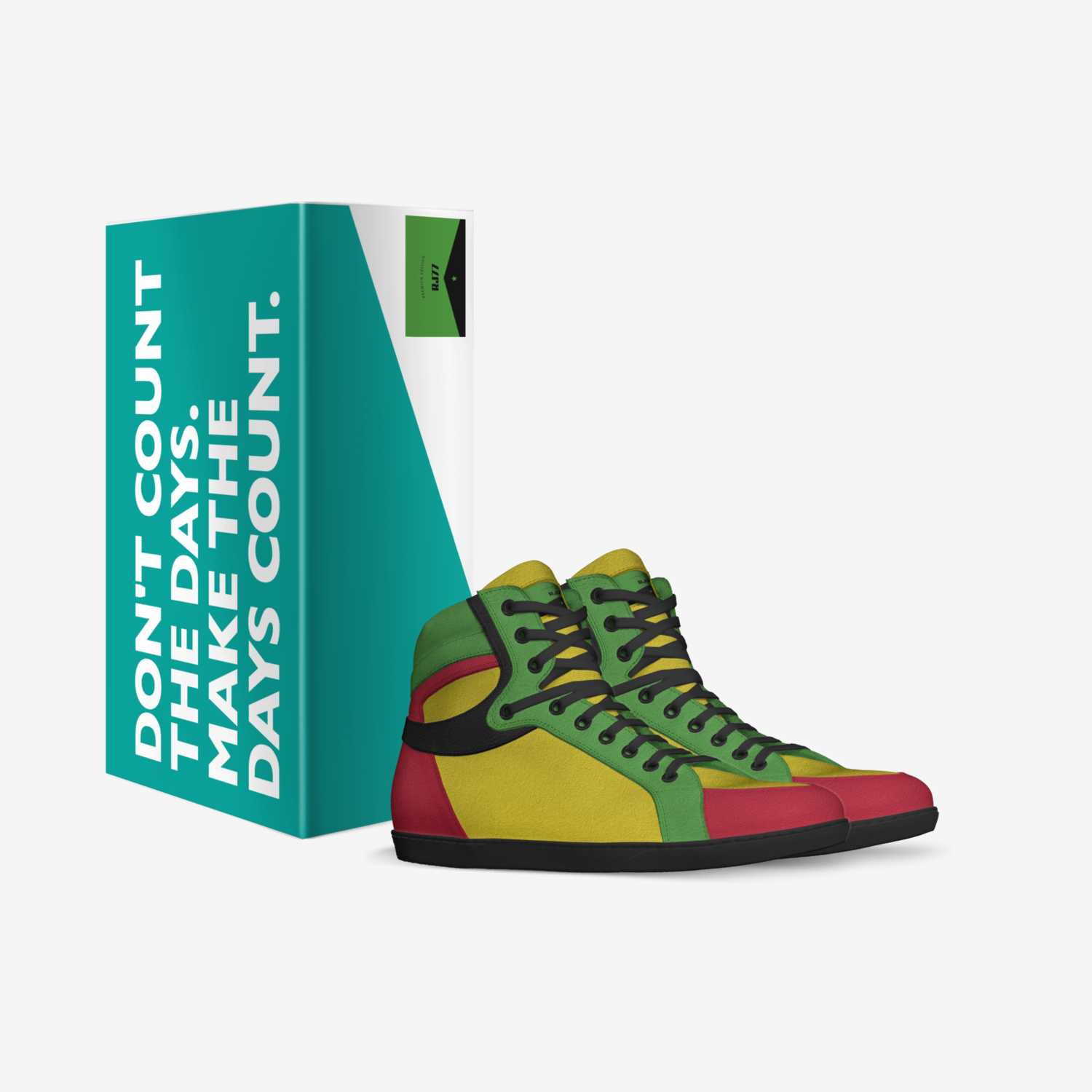 RJ77 custom made in Italy shoes by Rj Balrakbendt | Box view