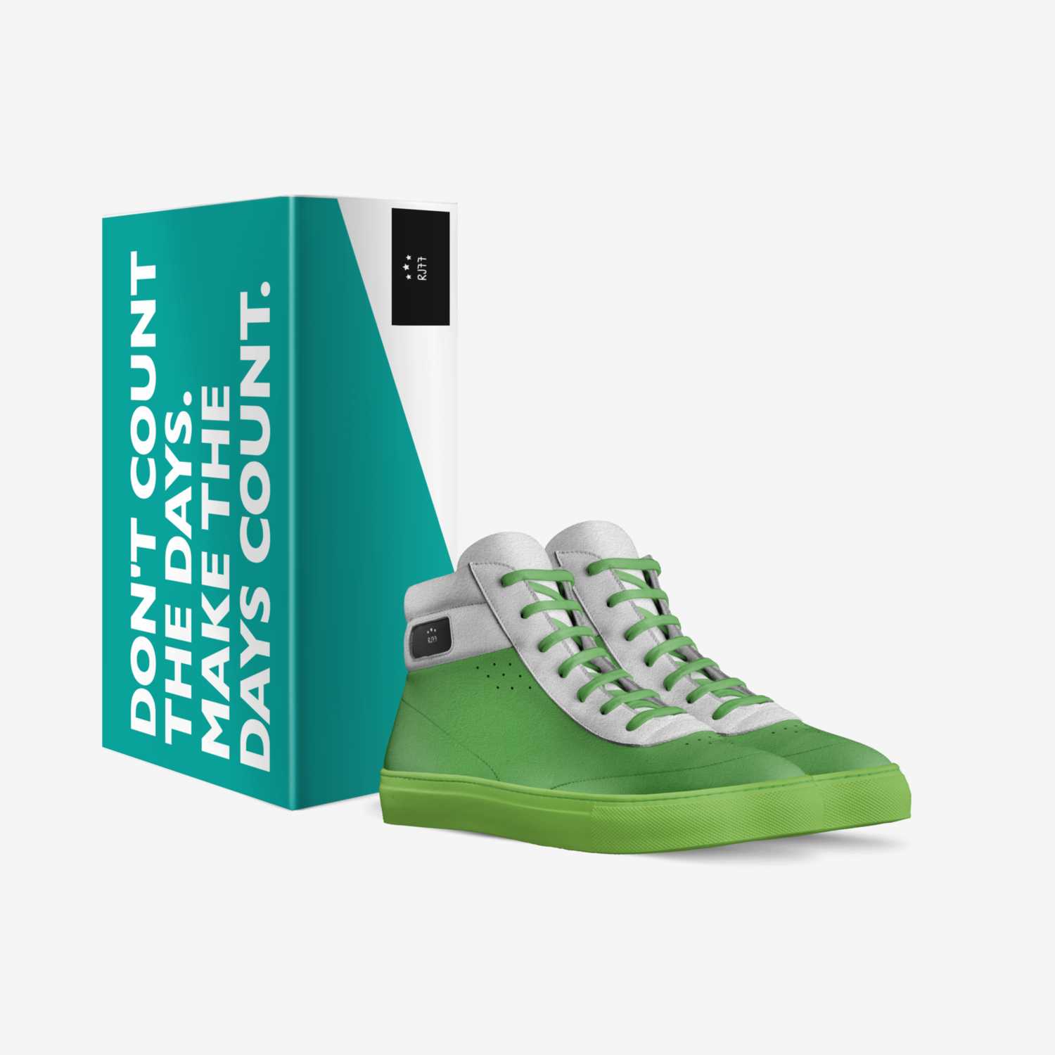 RJ77 custom made in Italy shoes by Rj Balrakbendt | Box view