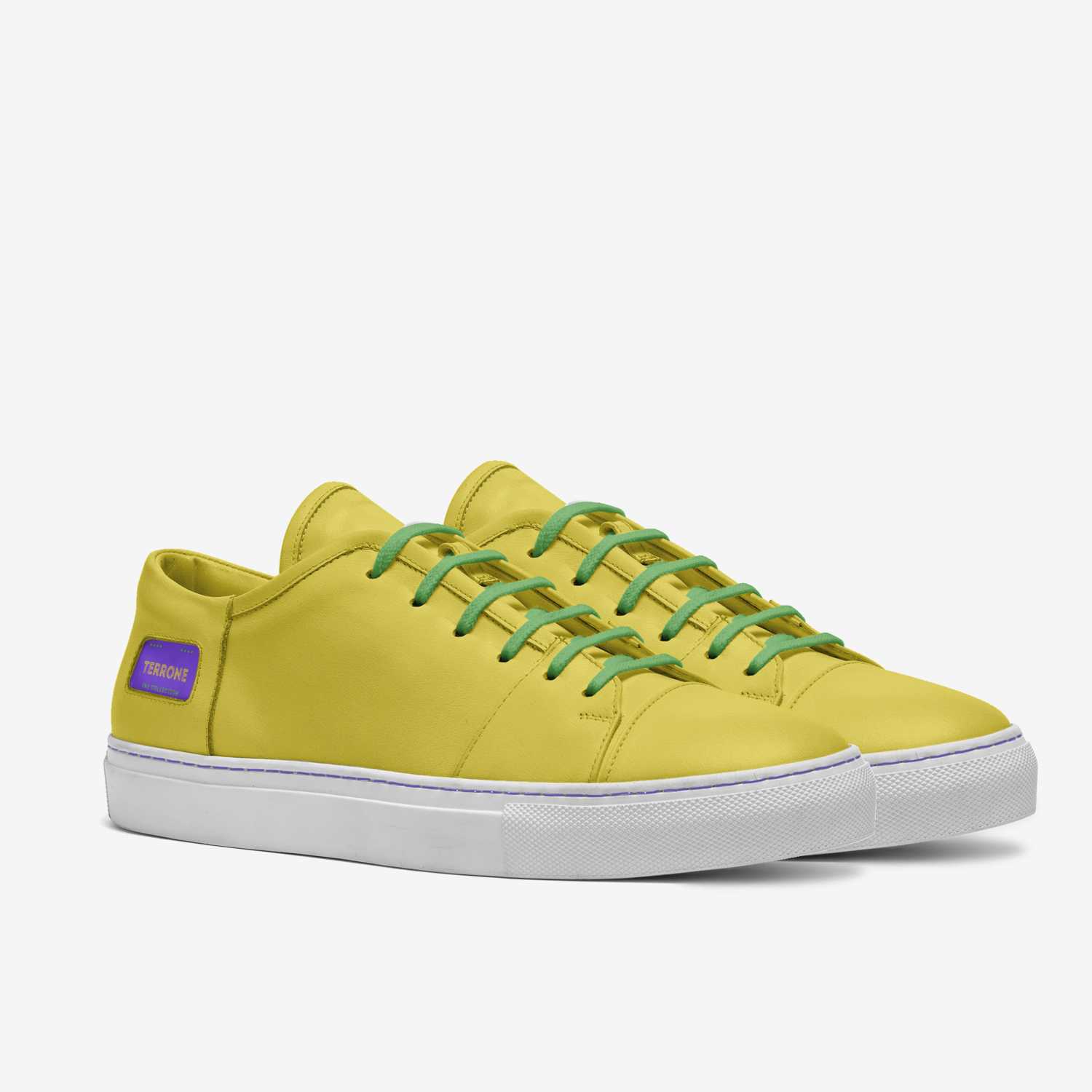 "FAT TUESDAYS" custom made in Italy shoes by Terry Dunn | Double view