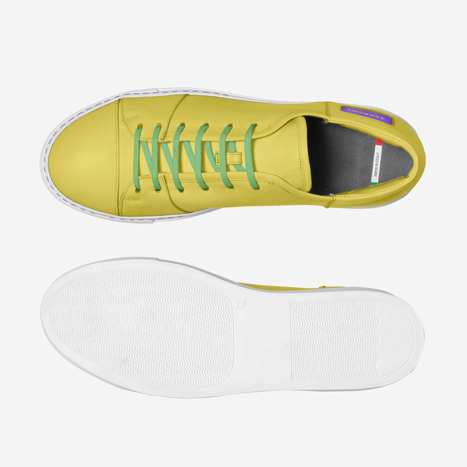 "FAT TUESDAYS" custom made in Italy shoes by Terry Dunn | Top view