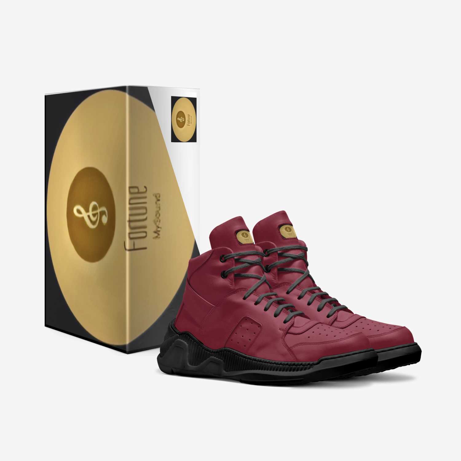 Fortune 5 Vektor’s custom made in Italy shoes by Gerald Frazier | Box view