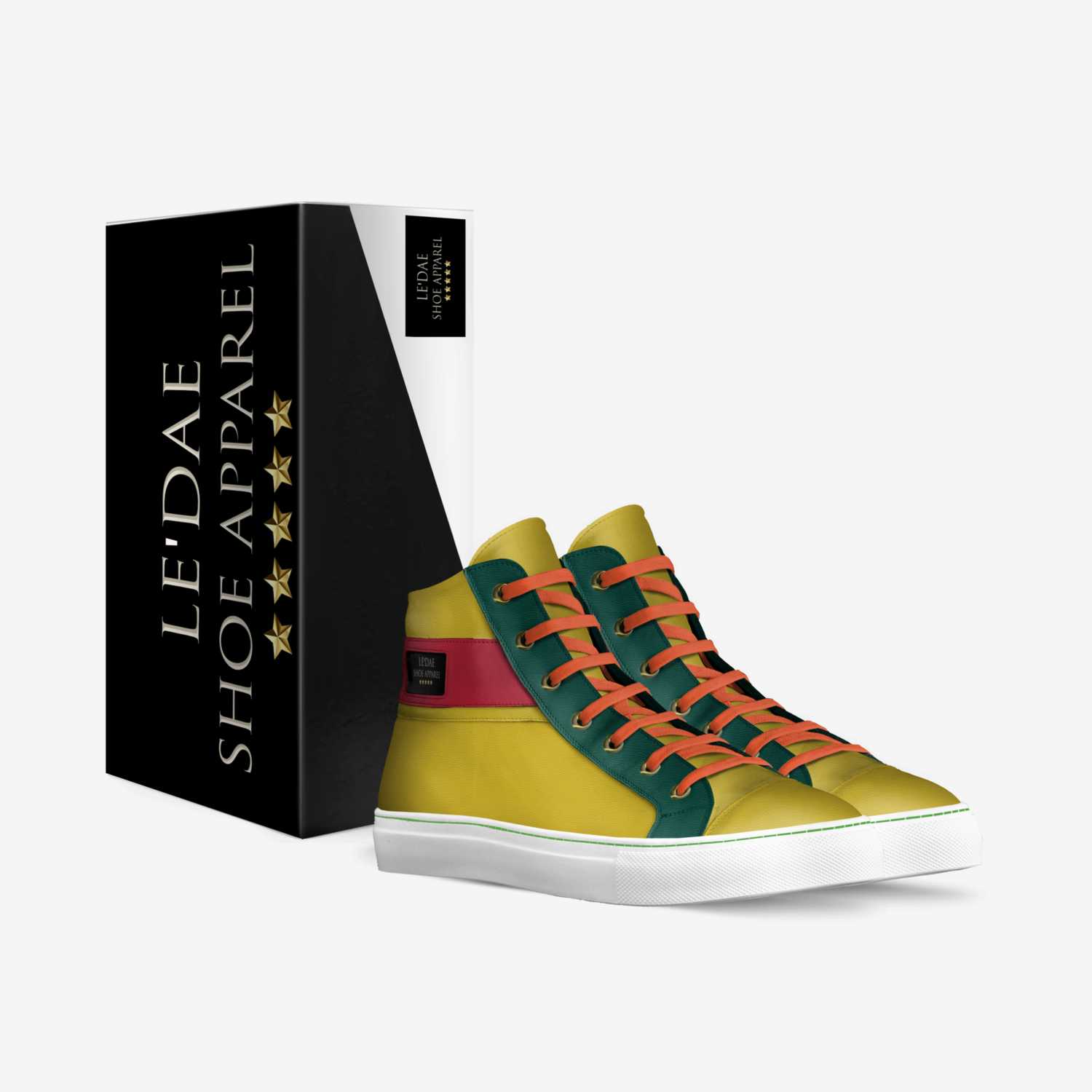 Le'Dae  custom made in Italy shoes by Maurice Dennis Jr | Box view