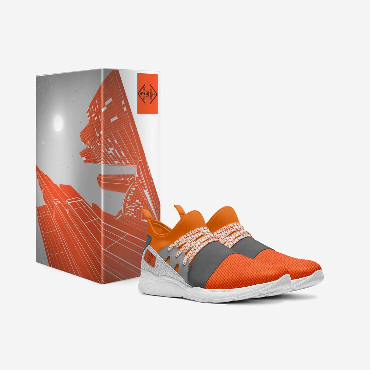 Aro custom made in Italy shoes by Karva Fultz | Box view