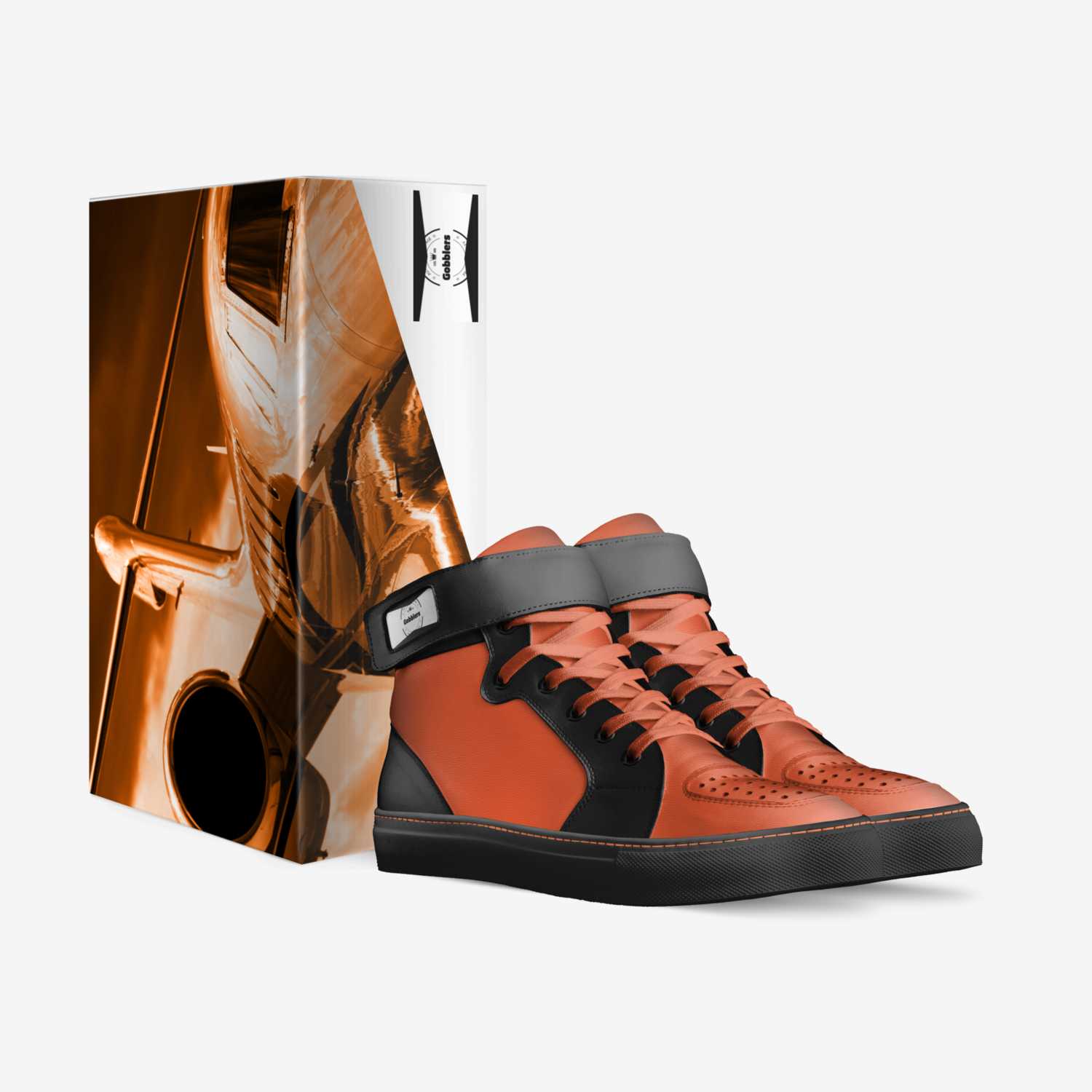 Gobblers custom made in Italy shoes by Antwan Antwan | Box view
