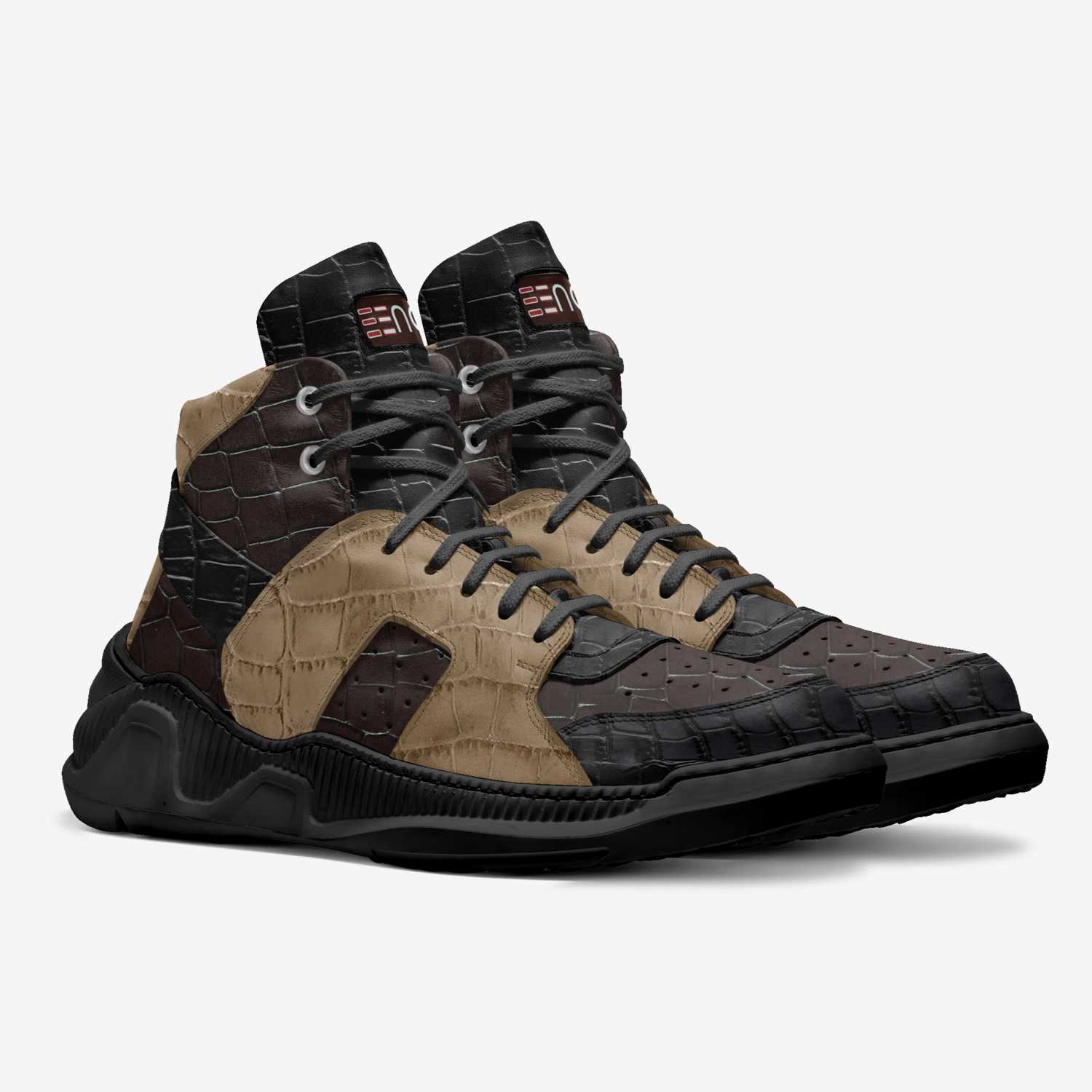 ENO custom made in Italy shoes by Redstar Mafia | Double view