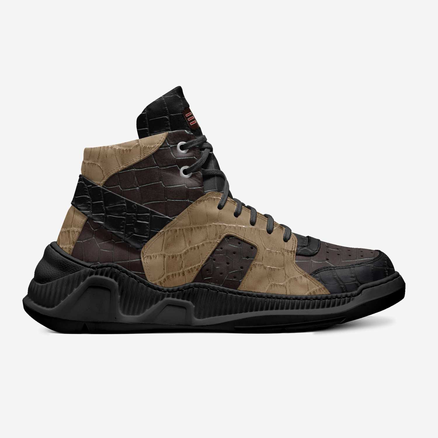 ENO custom made in Italy shoes by Redstar Mafia | Side view