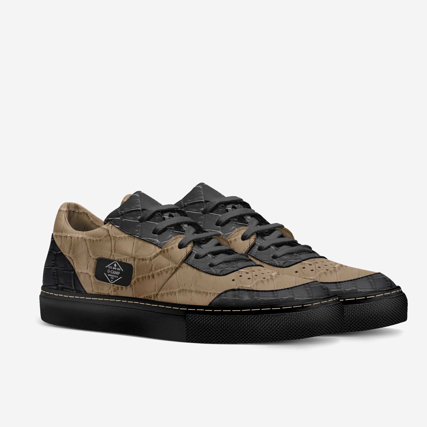G-CAMP custom made in Italy shoes by Antonio Goodwin | Double view