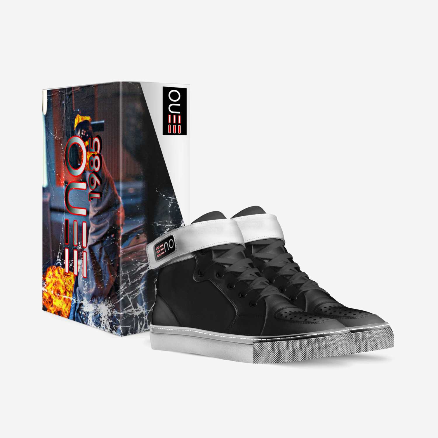 ENO 1985 custom made in Italy shoes by Redstar Mafia | Box view