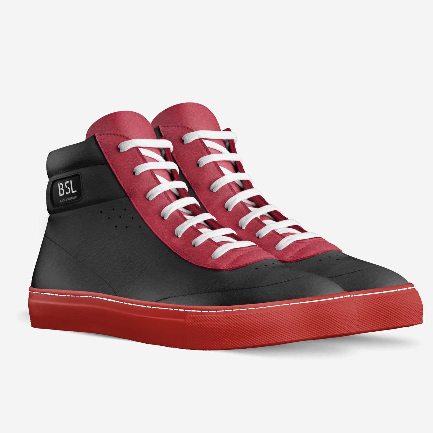 Avenue I custom made in Italy shoes by Black Street Label | Double view