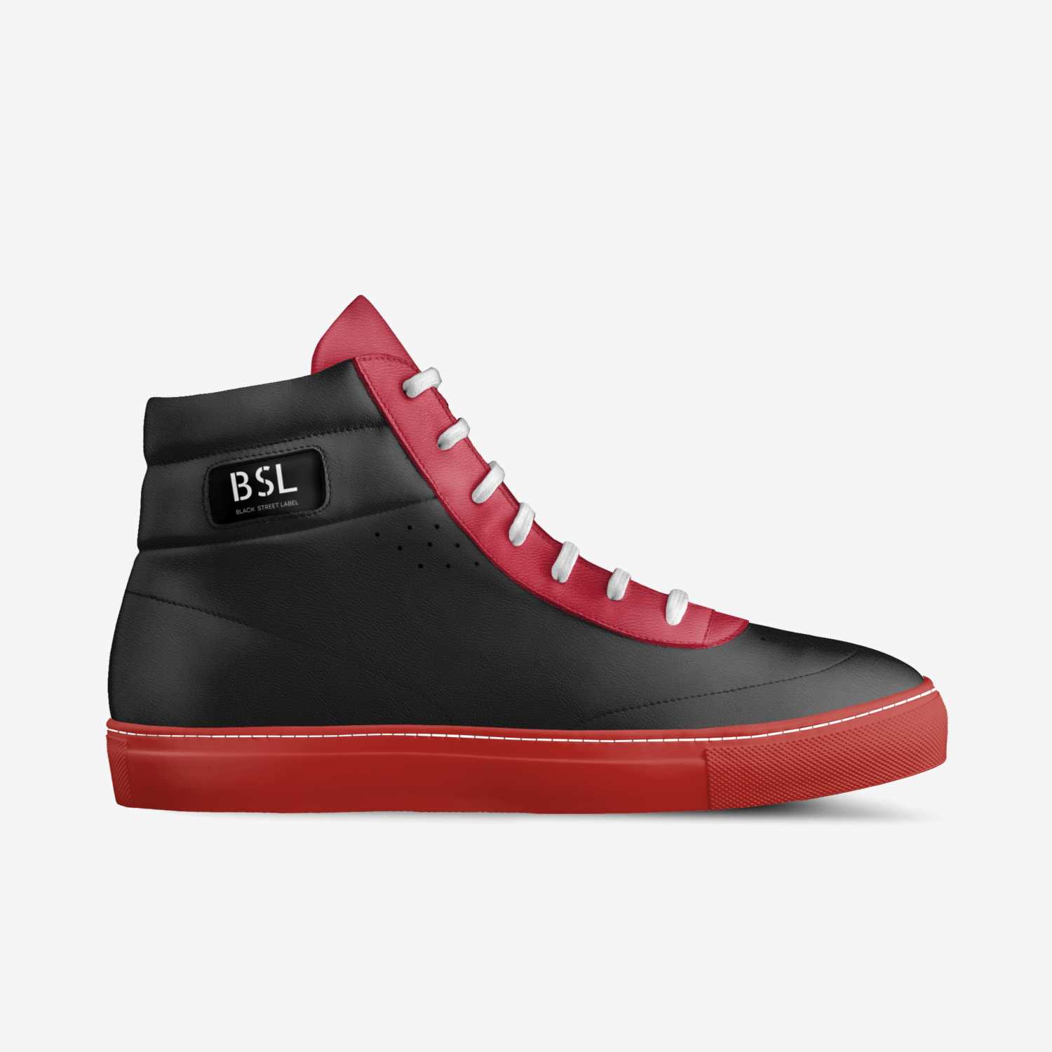 Avenue I custom made in Italy shoes by Black Street Label | Side view