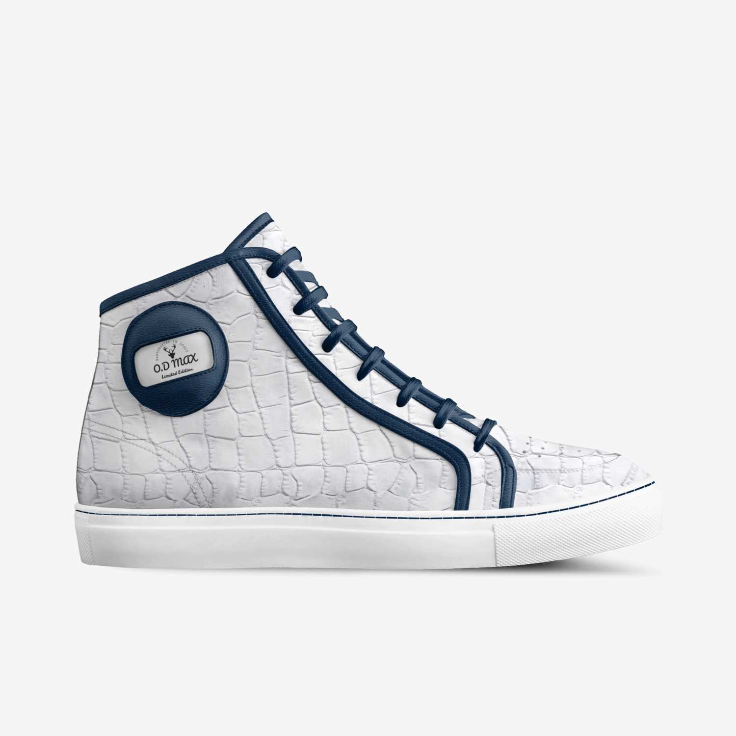 O.D MAX custom made in Italy shoes by Krishawn Kemp | Side view