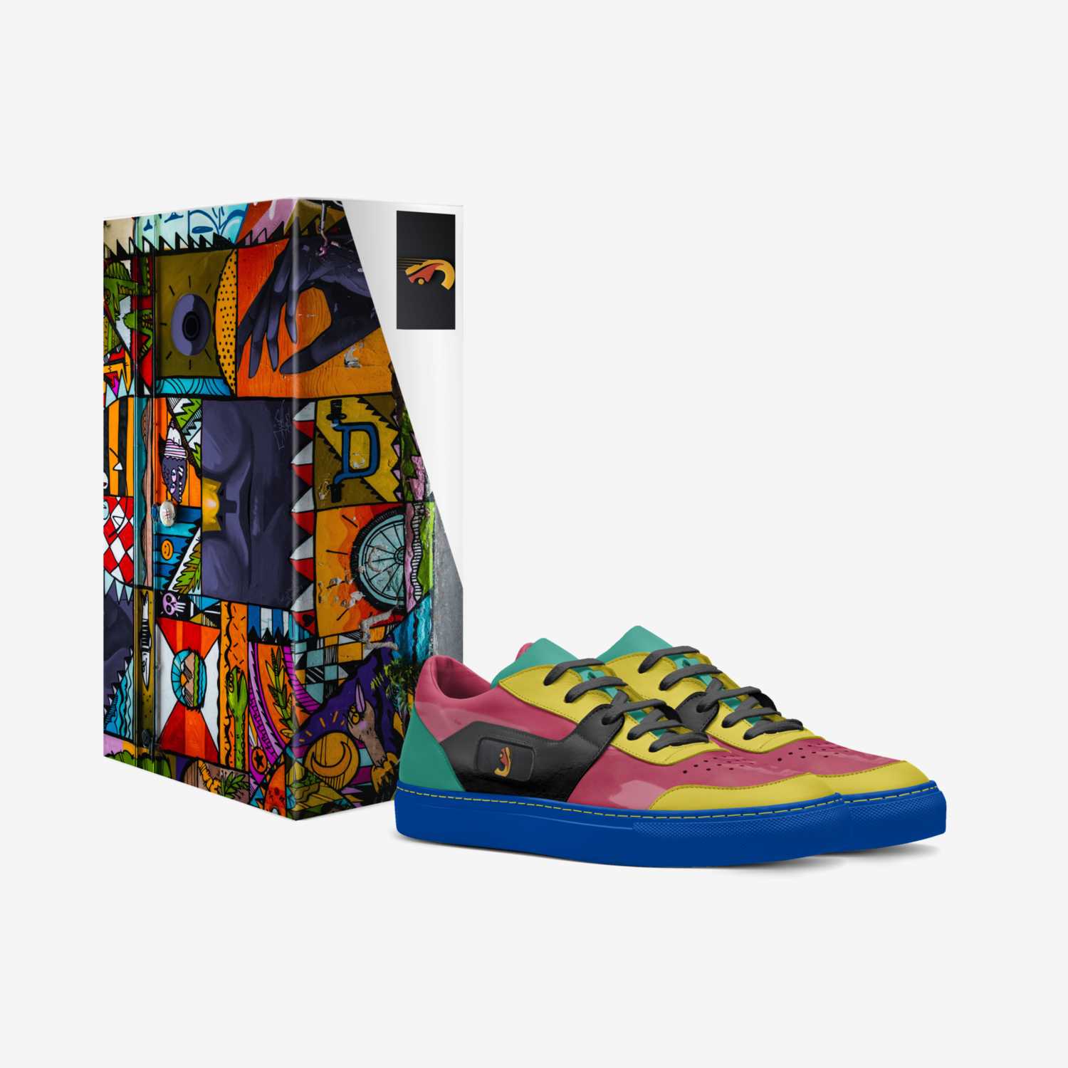 Johrene custom made in Italy shoes by Francis Ndangum | Box view