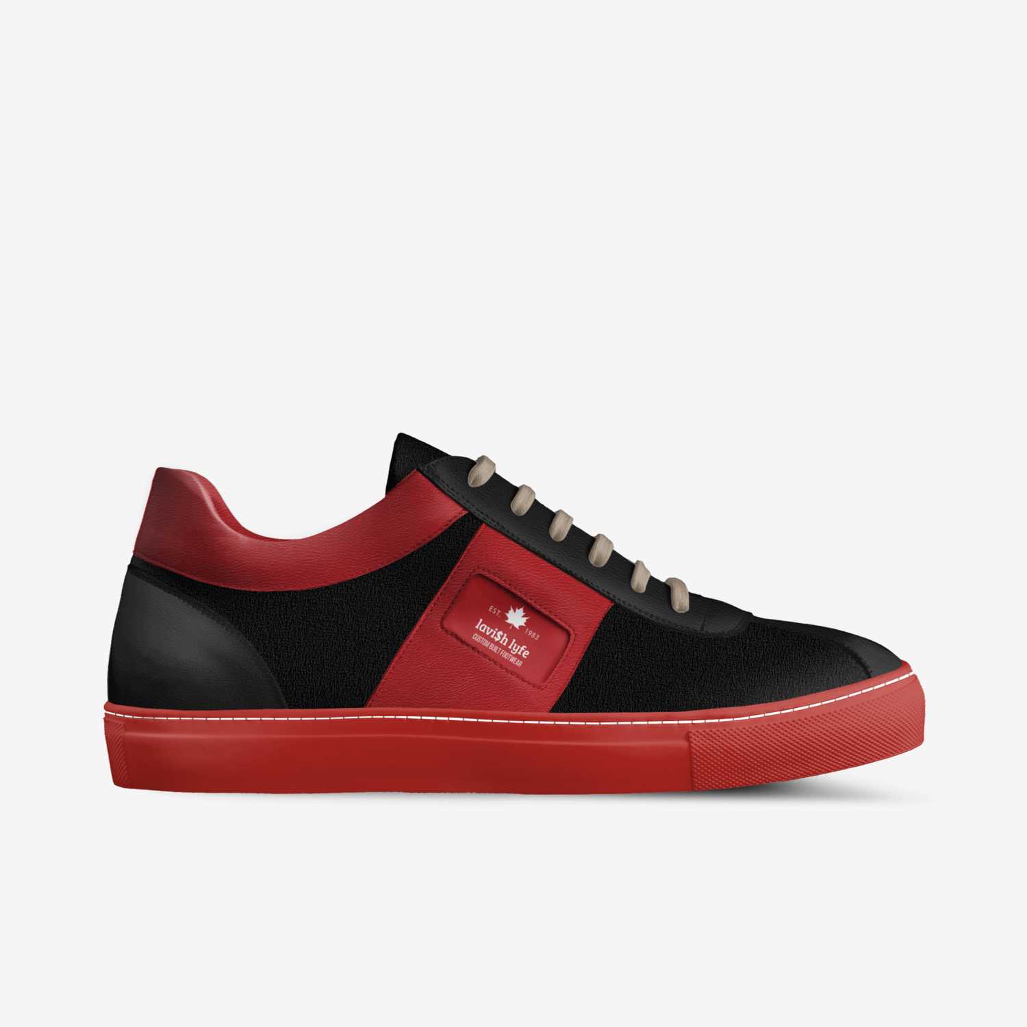 lavi$h lyfe custom made in Italy shoes by Brian Brown | Side view