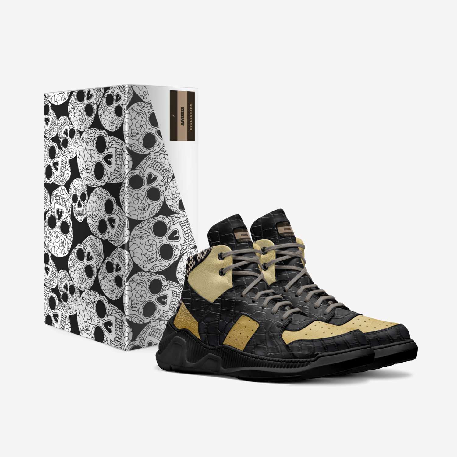 ANUBIS custom made in Italy shoes by Daenjoli Smith | Box view