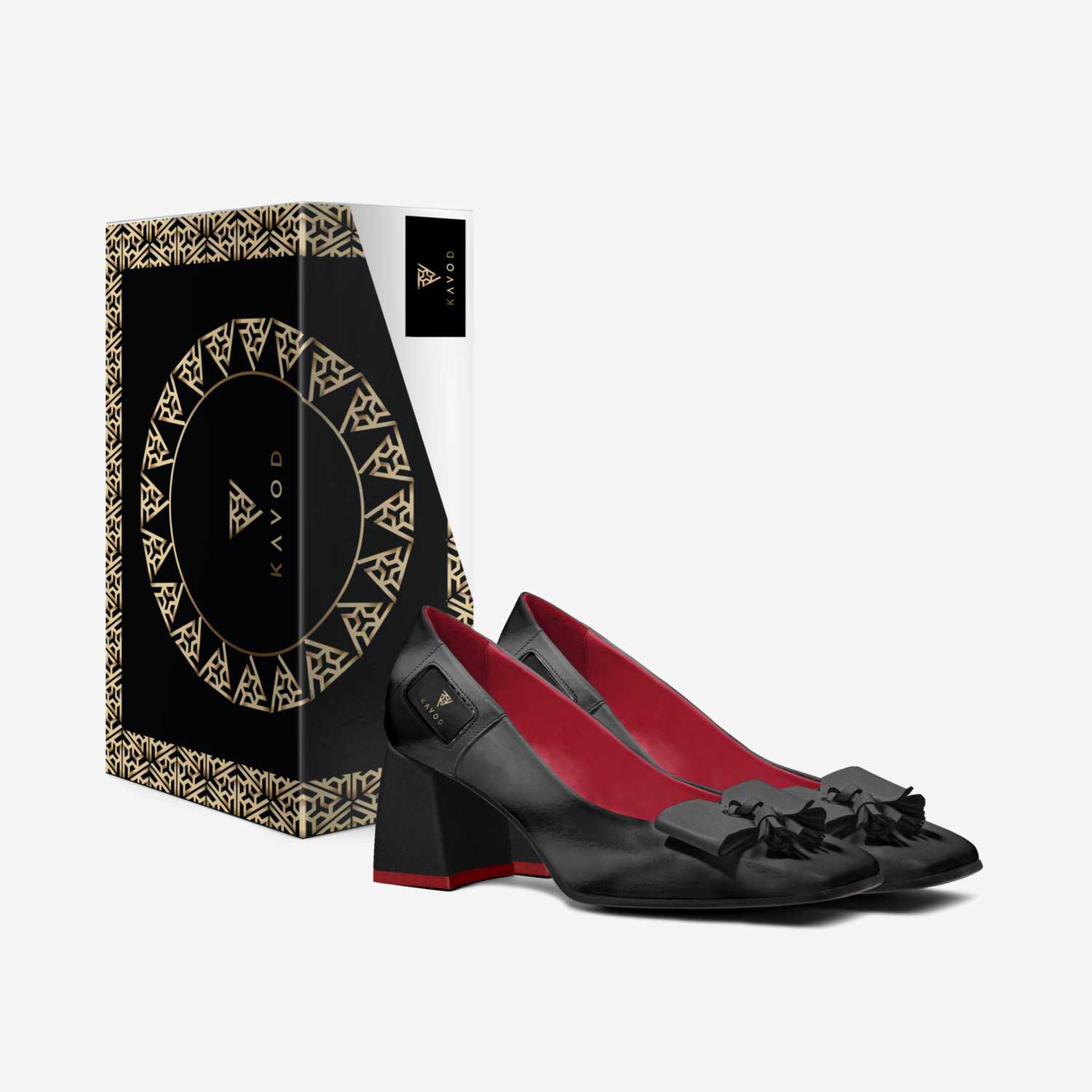 KaVod Collection custom made in Italy shoes by Naim Collins | Box view