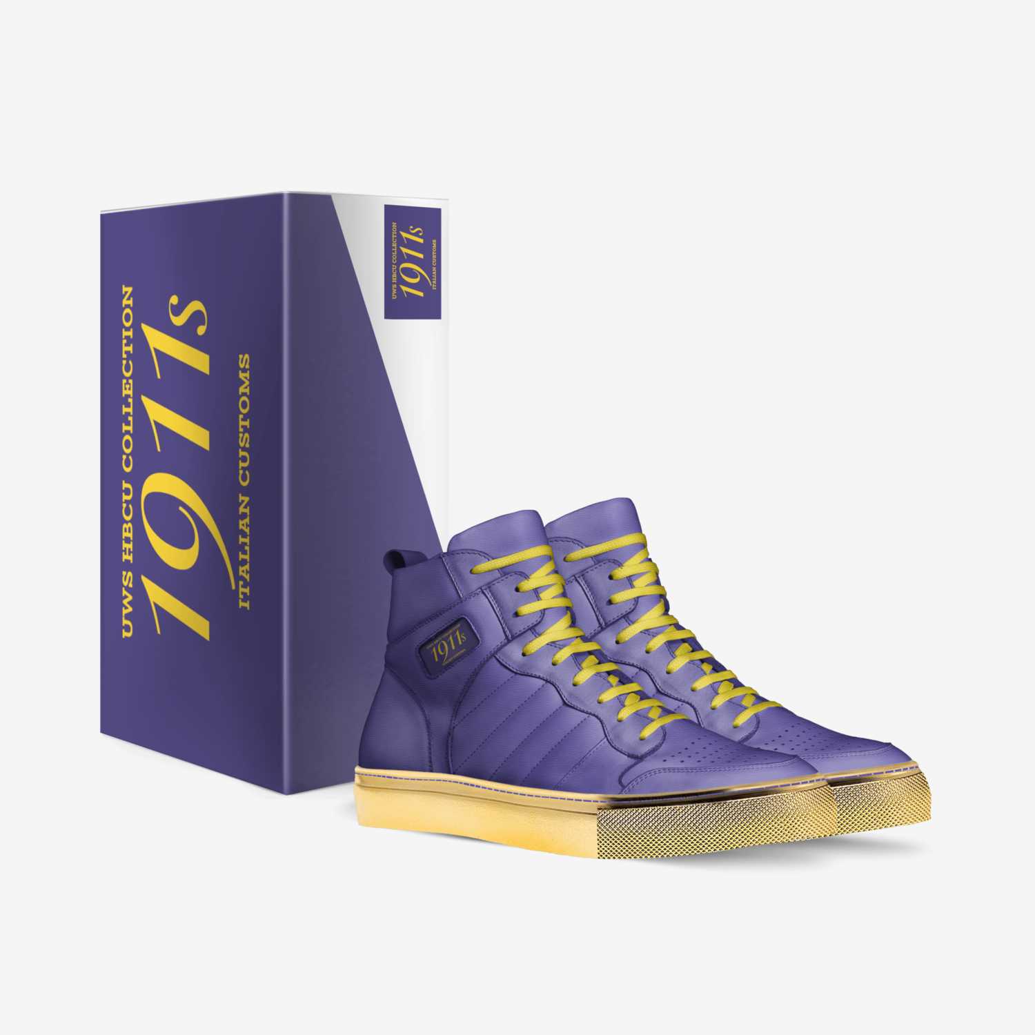 1911s HI LE custom made in Italy shoes by Urbanwallstreet Earl | Box view