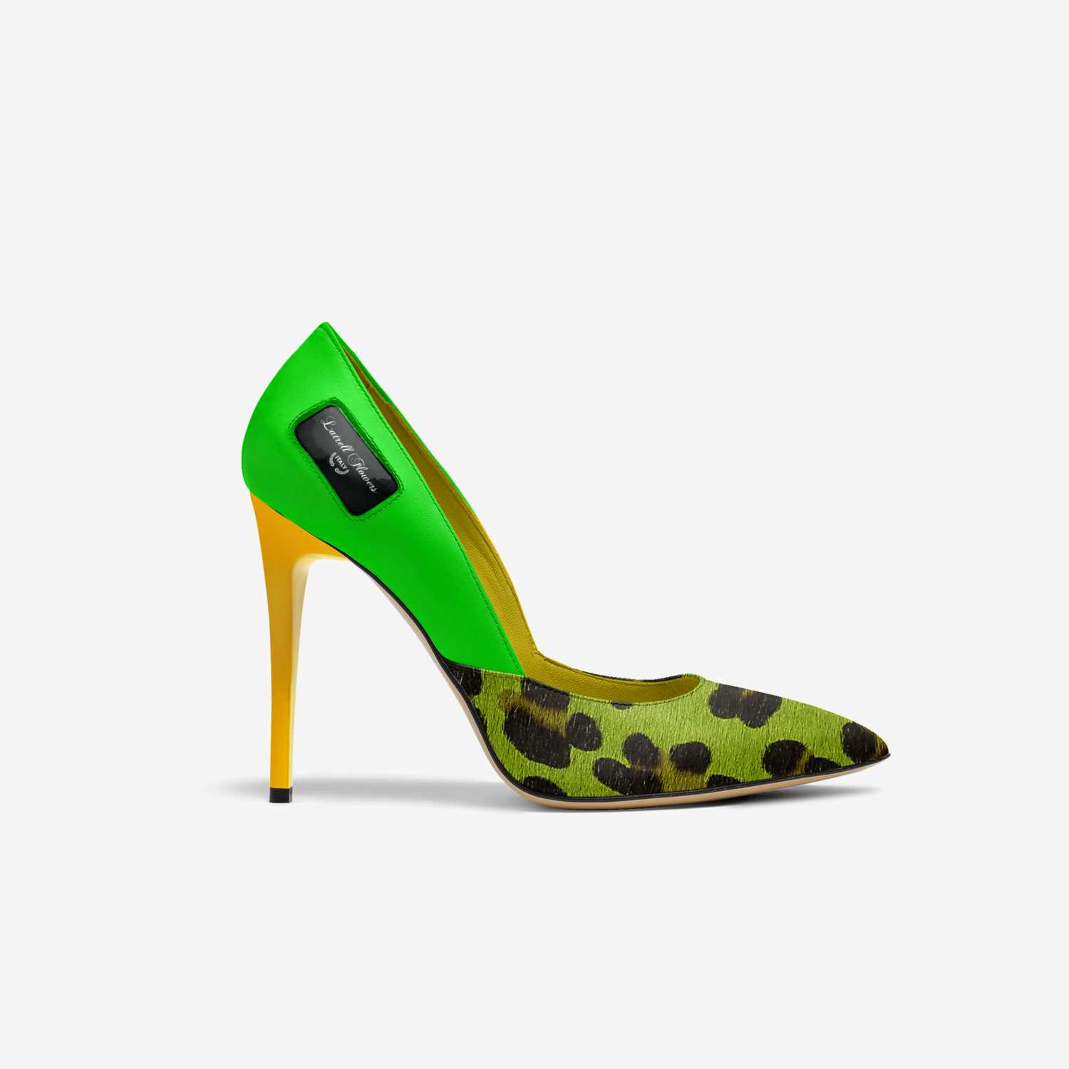 Latrell Flowers custom made in Italy shoes by Tia Latrell | Side view