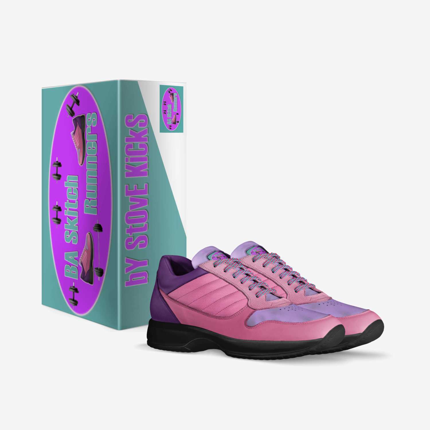 BA Skitch Runners  custom made in Italy shoes by Tre Stove | Box view