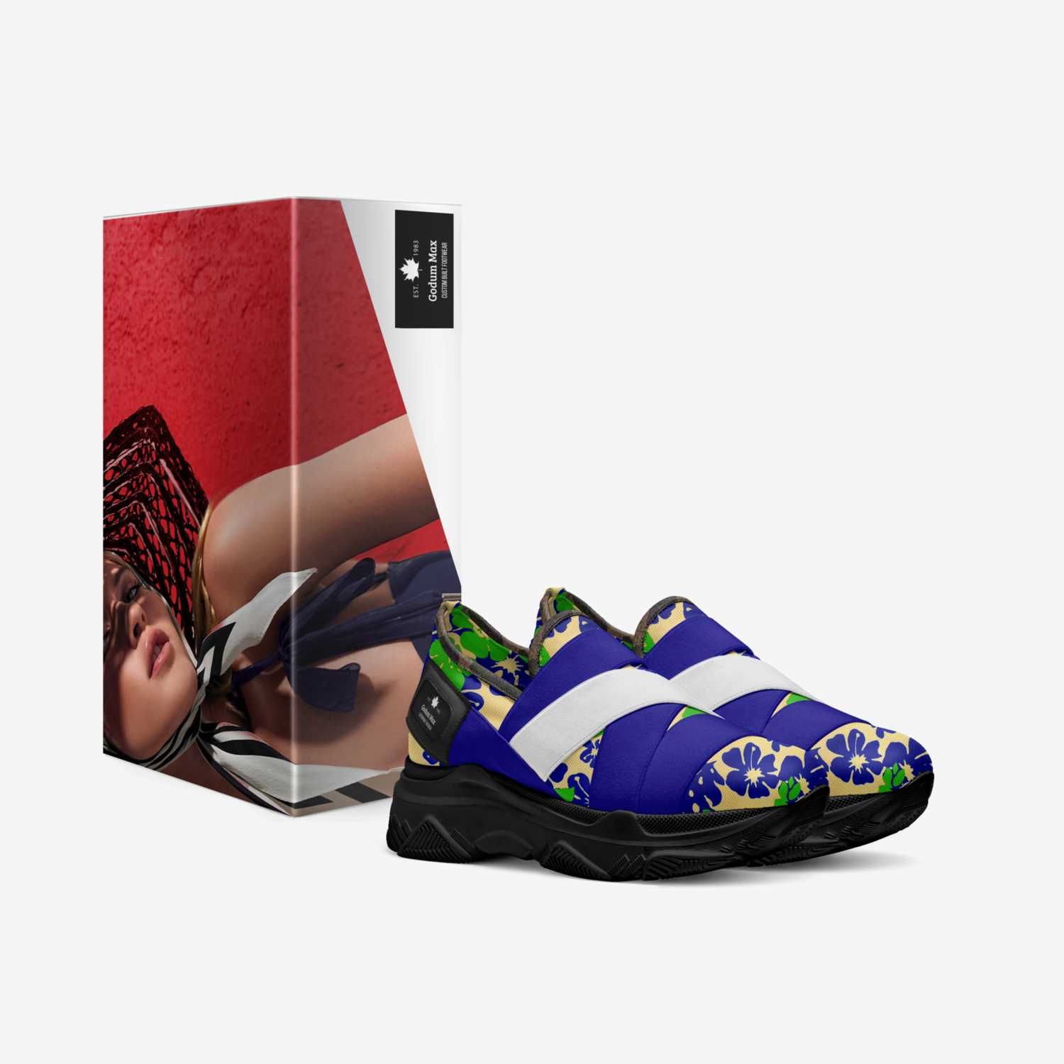 Godum Max custom made in Italy shoes by Greg Moore | Box view
