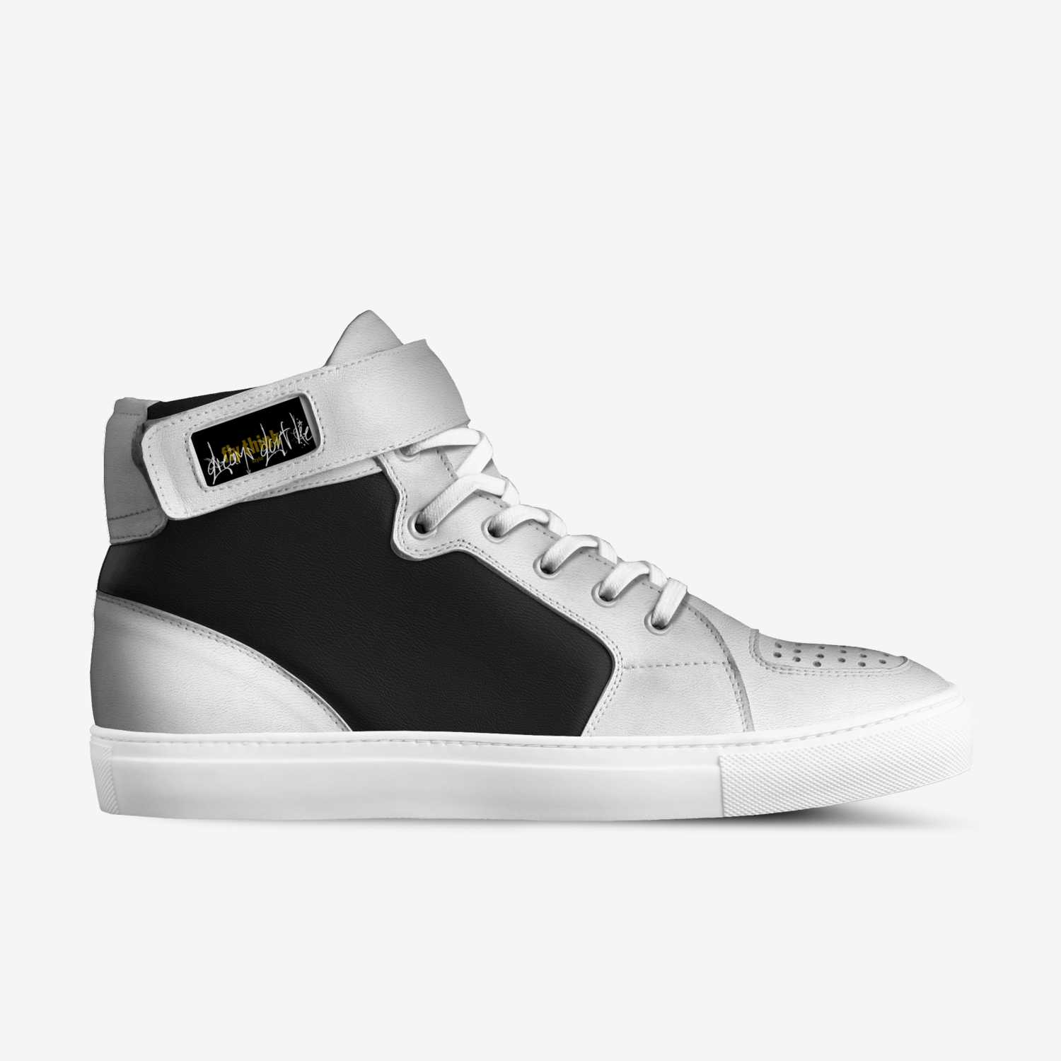 Uche custom made in Italy shoes by Enam Montgomery | Side view